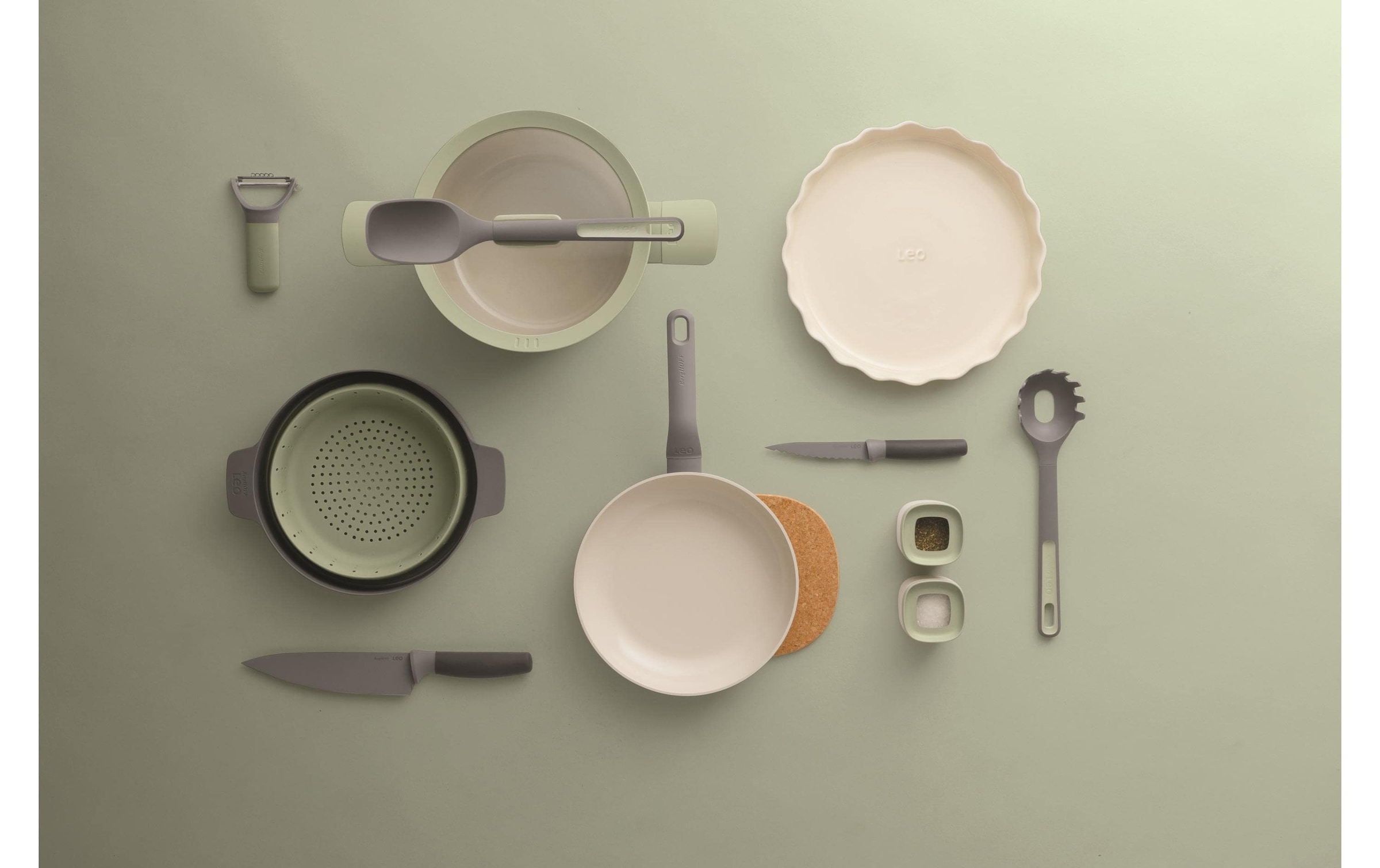 BergHOFF Bratpfanne »Leo Balance Doppelgriffe 26 cm« Aluminium