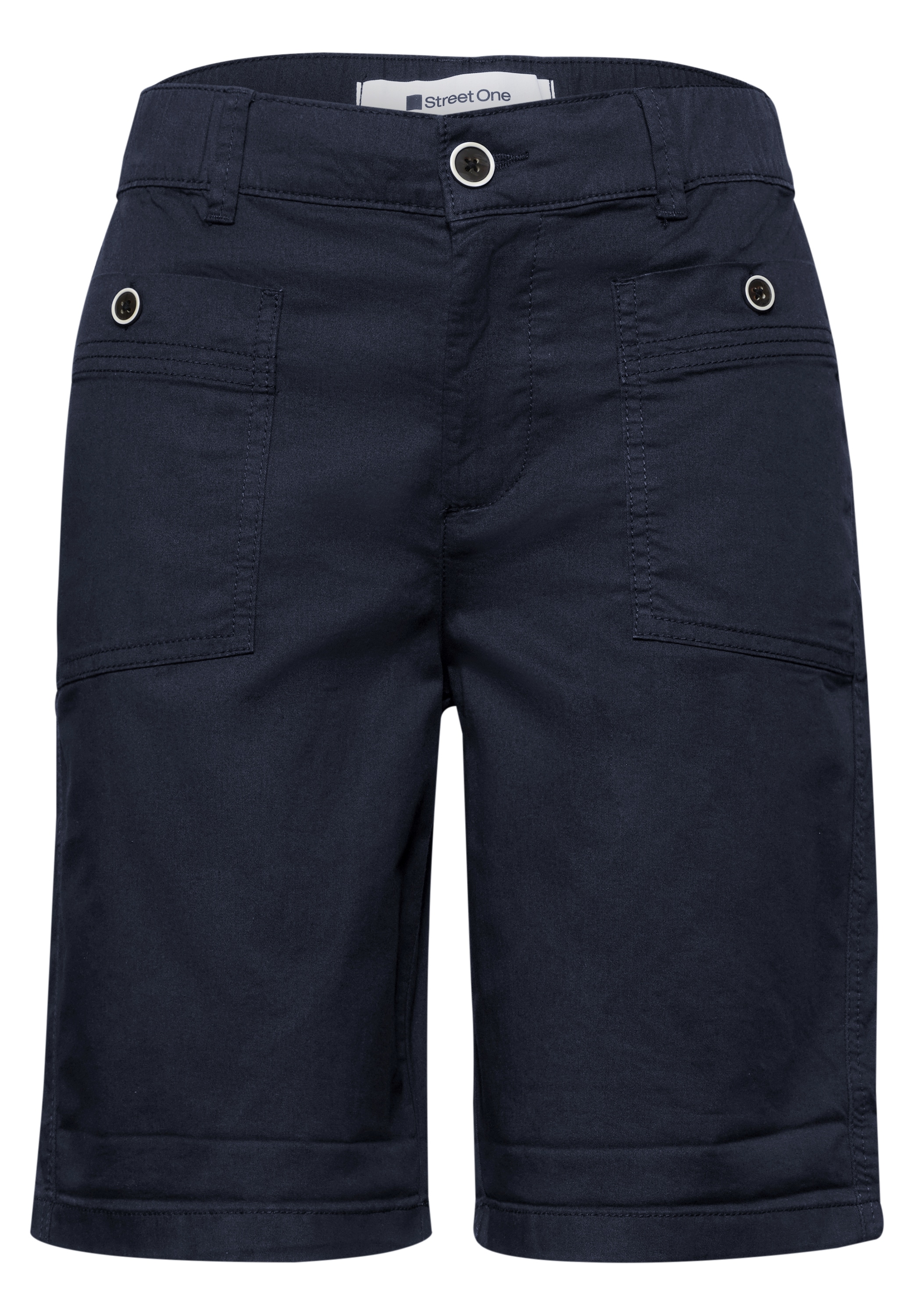 STREET ONE Bermuda »Style Yulius«  Short d'été avec revers
