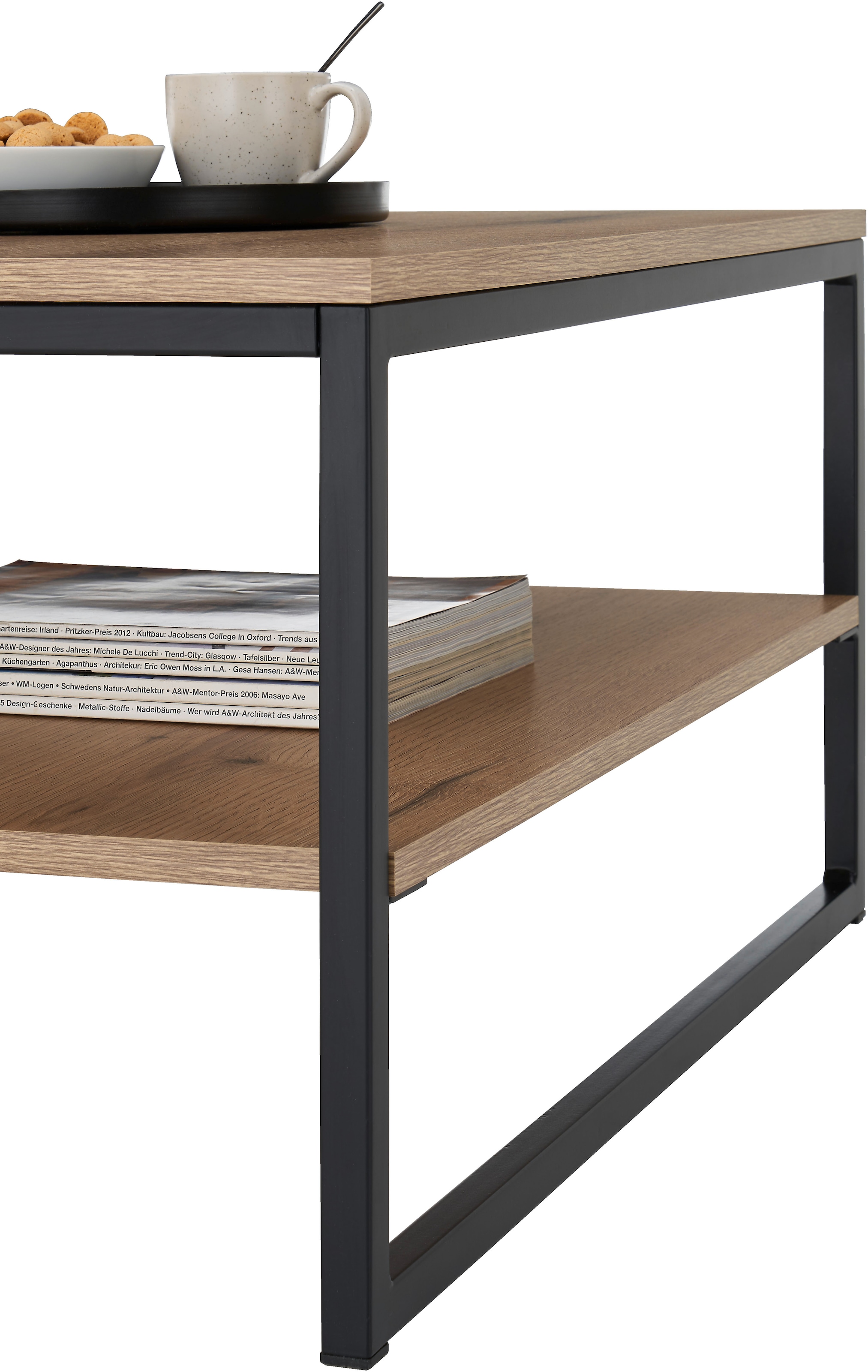 Stolkom Couchtisch »Cube Couchtisch B/H/T 75x40x75 cm« 1 Stk. tlg. pulverbeschichtet, quadratisch