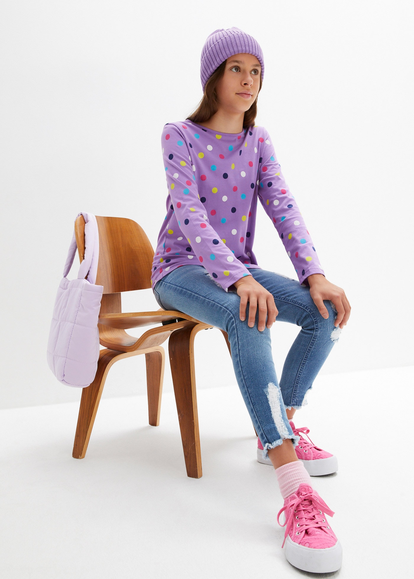 bonprix T-shirt à manches longues
