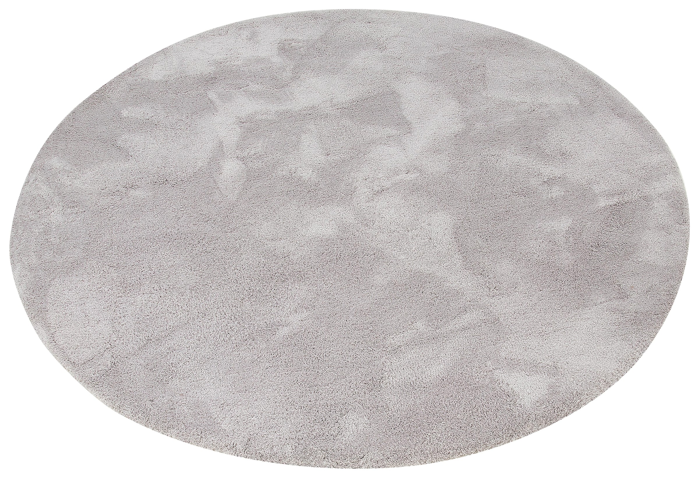 GOODproduct Hochflor-Teppich »Microfaser Teppich Magong, besonders weich, sehr feiner Flor« rund 25 mm Höhe unifarben, weiche Teppiche, Wohnzimmer, Schlafzimmer, Kinderzimmer