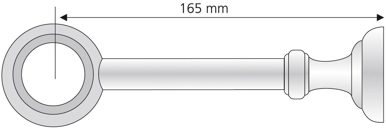 Liedeco Träger »Thüringen« für Gardinenstangen Ø 28 mm