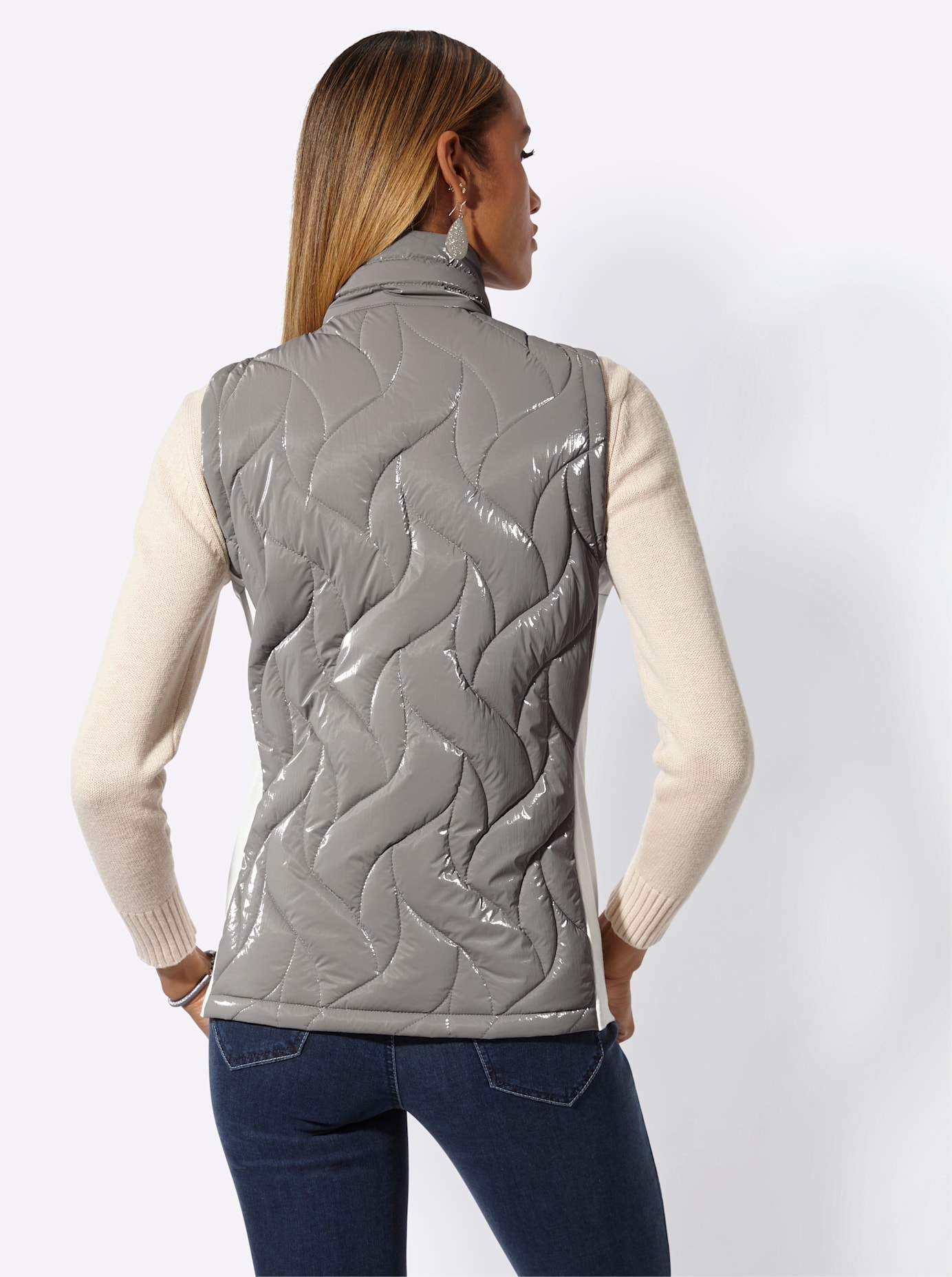 creation L Gilet matelassé