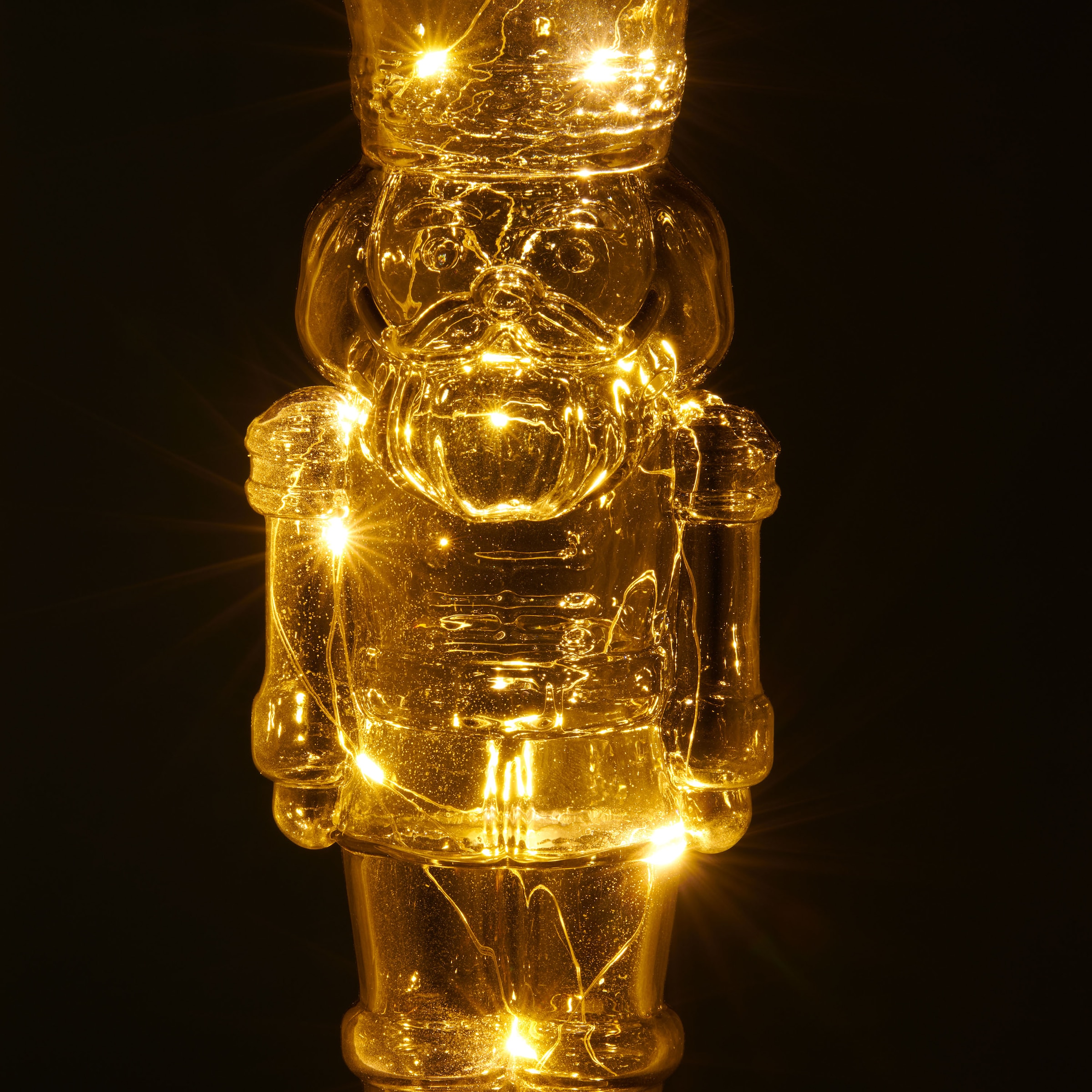 Creativ home LED Dekofigur »Deko-Figur Nussknacker« LED-Modul 1 Stk. mit LED-Beleuchtung