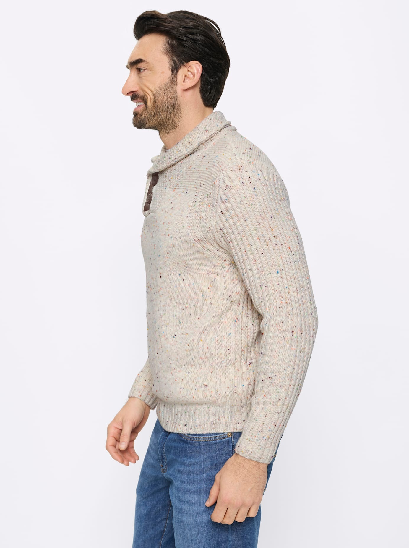 Marco Donati Pull à col châle »Pullover«