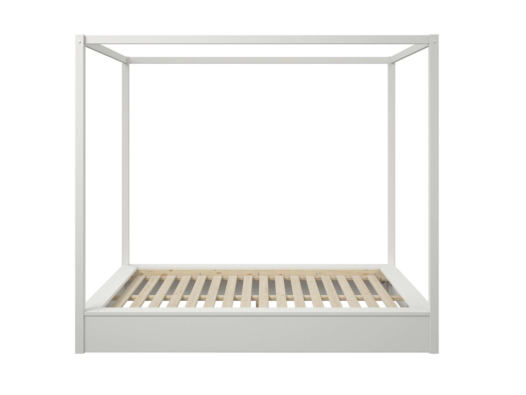 GOODproduct Himmelbett »Usella, Bett, Bettgestell, hohe Belastbarkeit bis 180 kg« B/T/H: 189/229,1/200 cm,  aus massiver Kiefer in Kombination mit MDF, inklusive Lattenrost