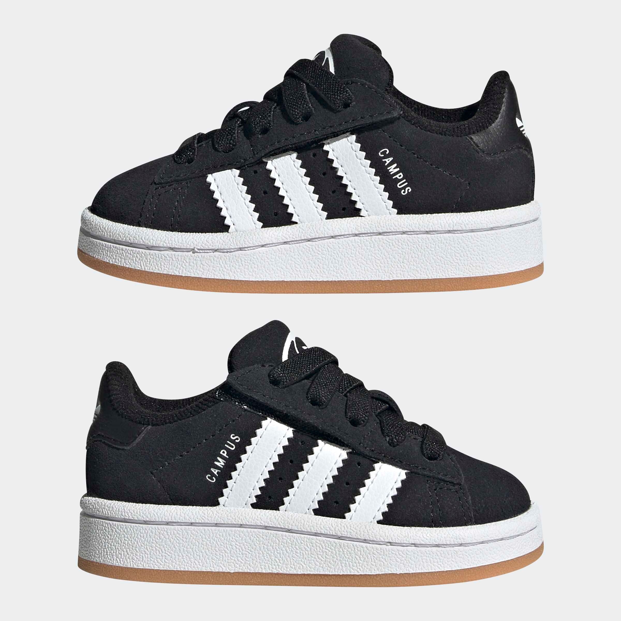 adidas Originals Sneaker »CAMPUS 00S COMFORT CLOSURE ELASTIC LACES KIDS«  für Babys und Kleinkinder aus Leder und Wildleder, mit Gummisohle