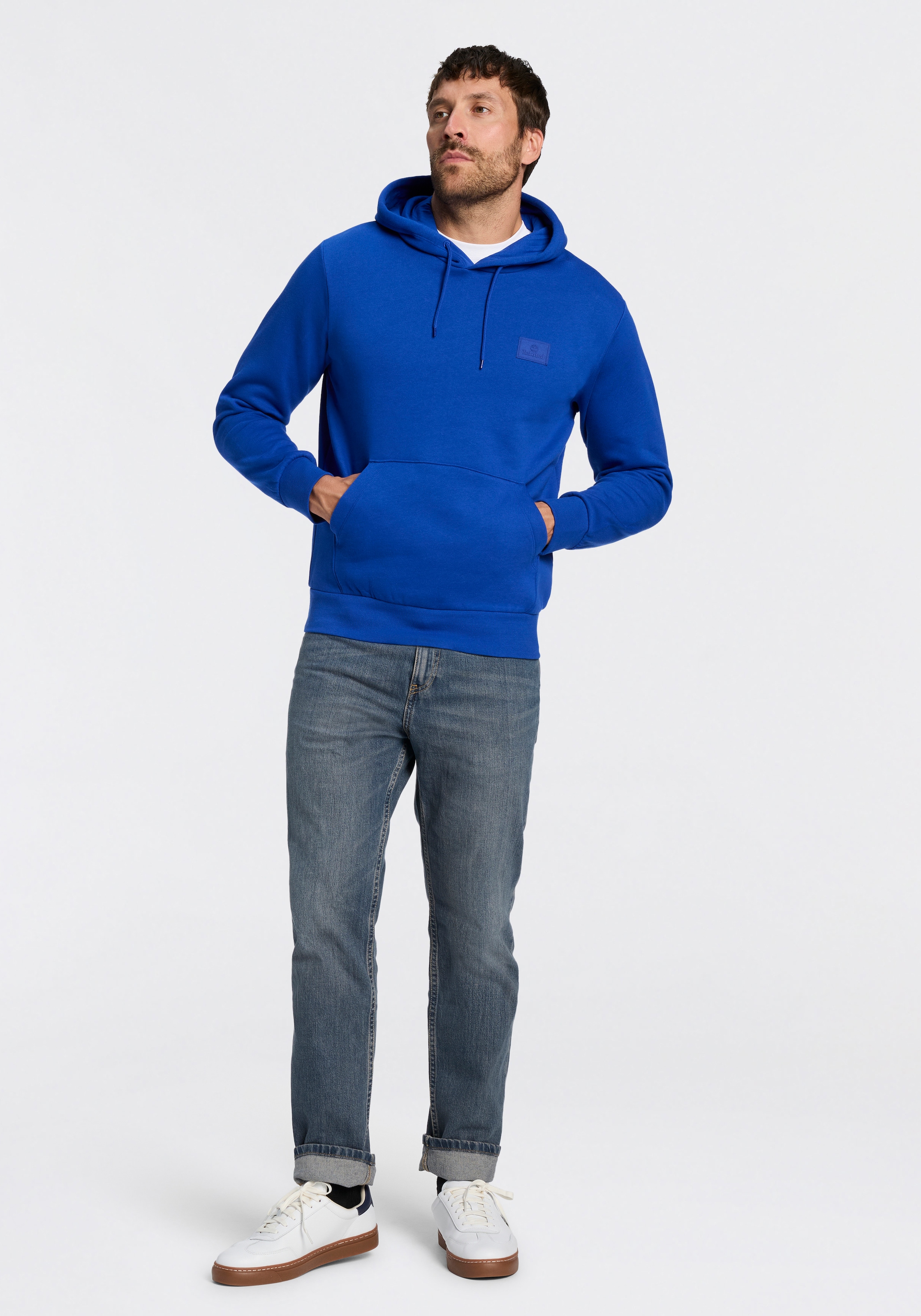 Timberland Hoodie »Silicon Badge BB Hoodie«, aus Baumwolle und Polyester, in den Grössen S bis XXXL
