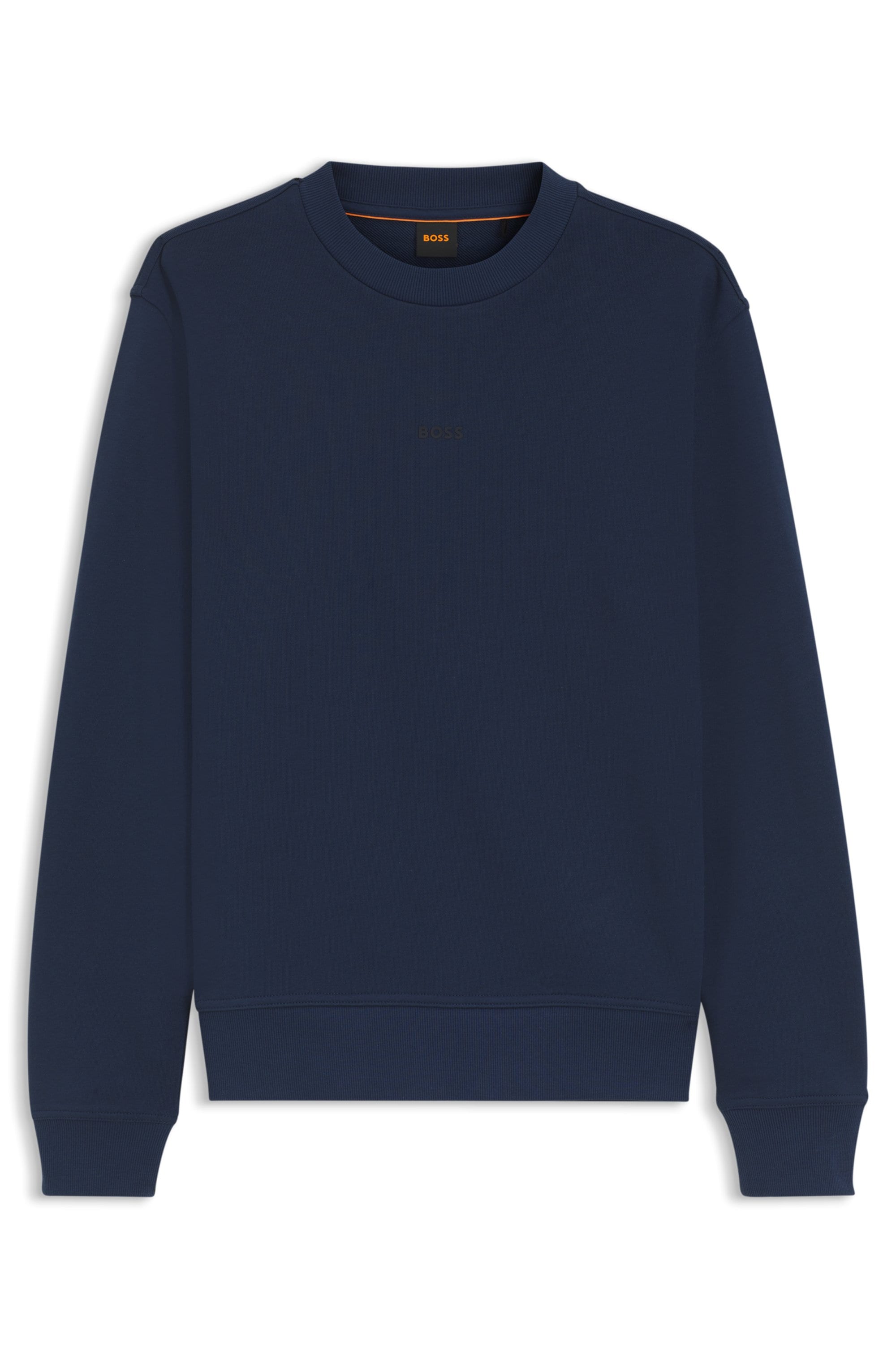 BOSS ORANGE Sweat-shirt »WeSmallcrew«, avec logo sur la poitrine
