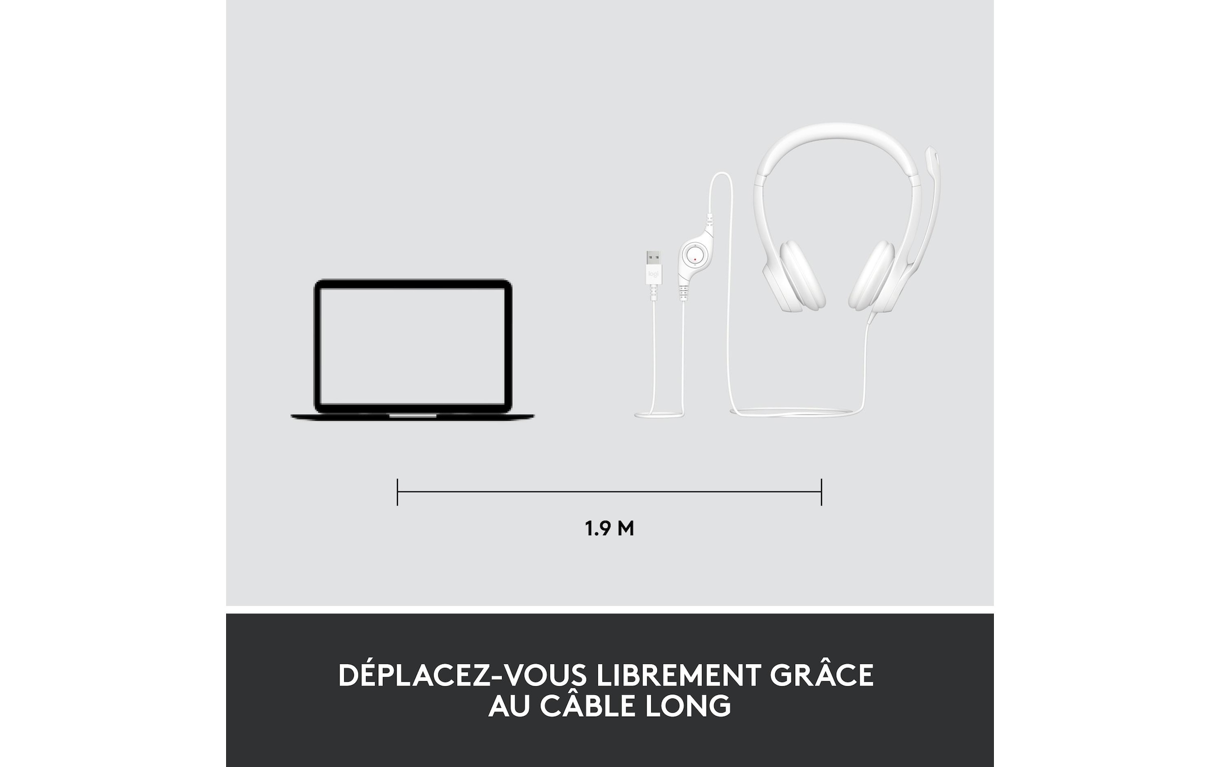 Logitech Casque »H390 USB Stereo«