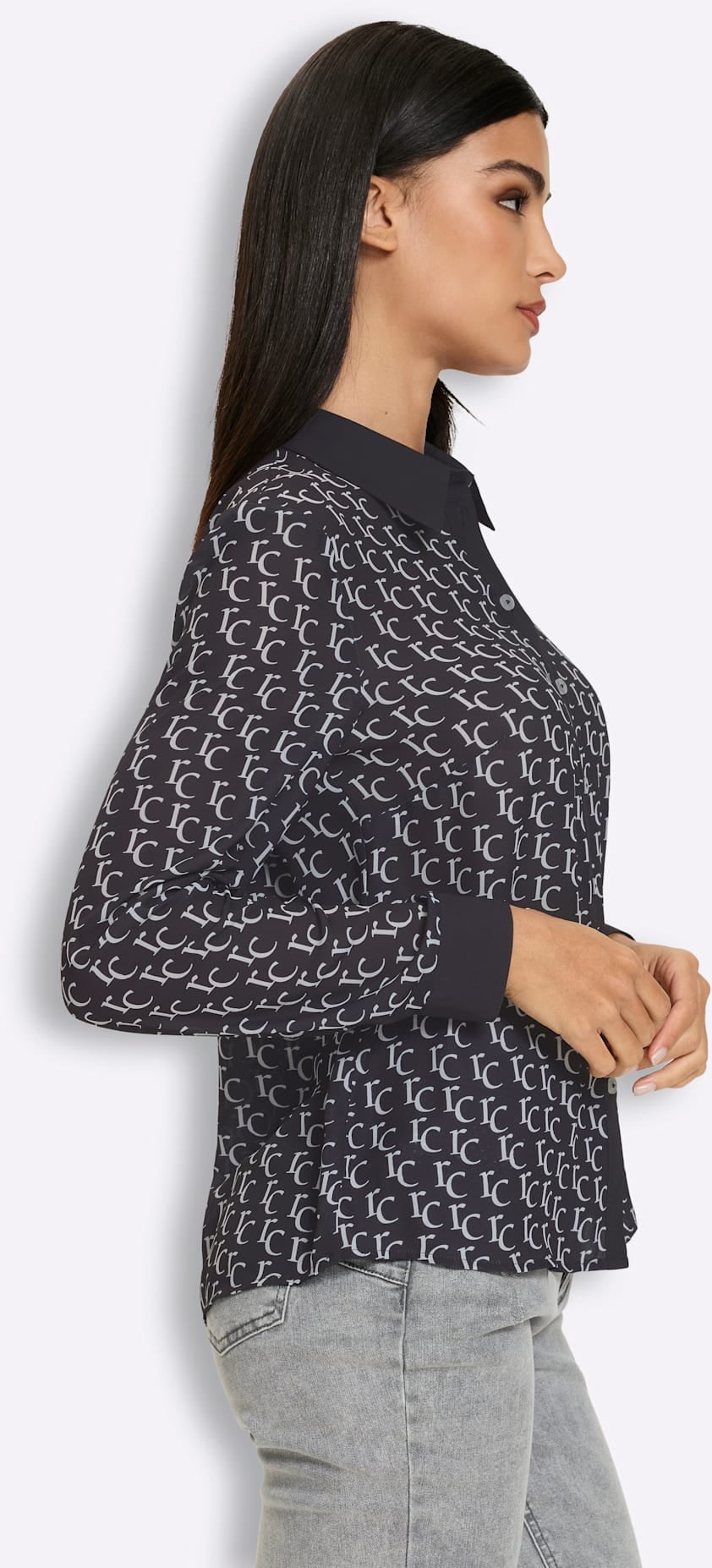 heine Druckbluse