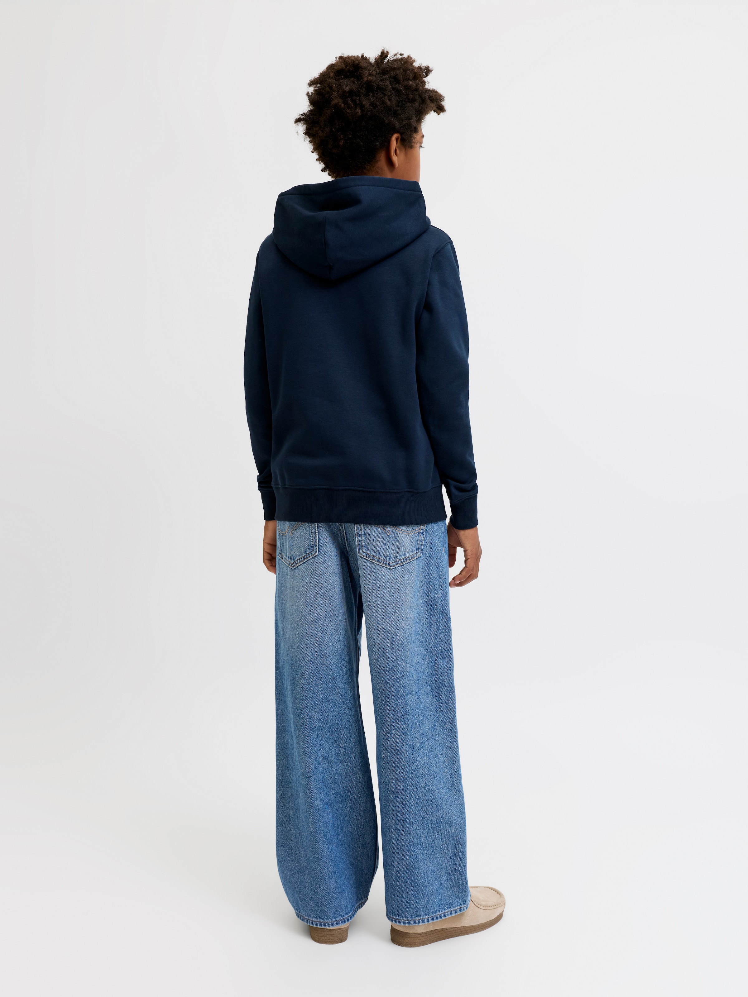 Jack & Jones Junior Weite Jeans »JJIDAVE JJORIGINAL AKM 200 SN JNR« Baumwolle, weit