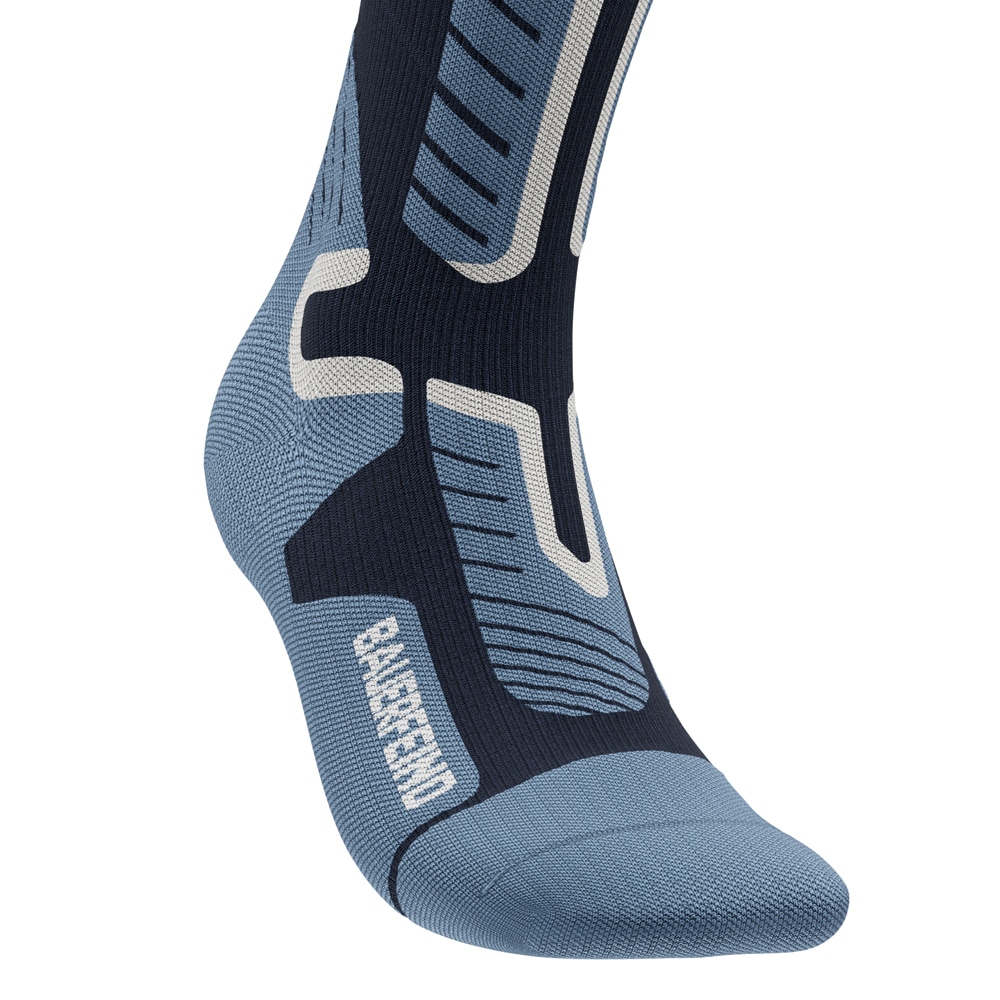 Bauerfeind Chaussettes de sport »SKI ALPINE COMPRESSION SOCKS« für Alpinski und Snowboard, mit anatomisch geformter Zehenbox