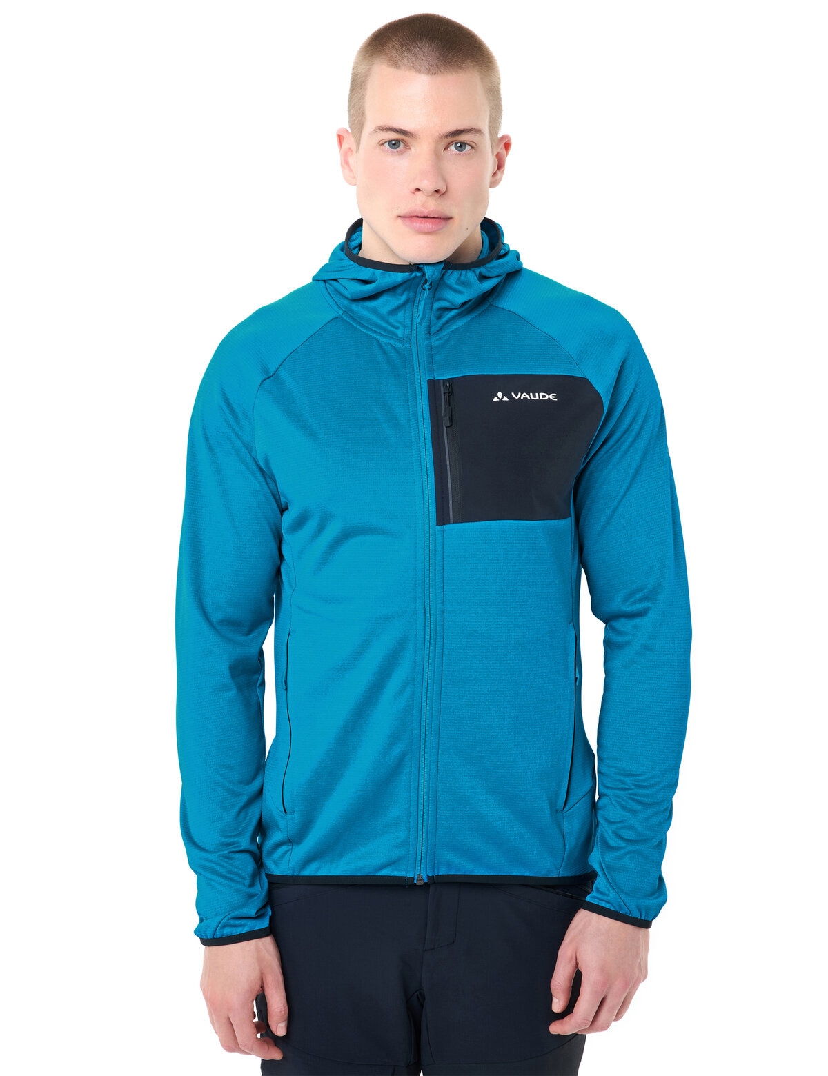 VAUDE Fleecejacke »MEN'S TEKOA FLEECE JACKET II« mit Kapuze für Sport- und Outdoormode, mit Kapuze