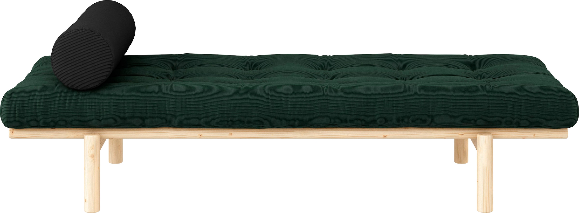 Karup Design Daybed »Next« aus massiven Kiefernholz, inkl. Futonmatratze und Kissen
