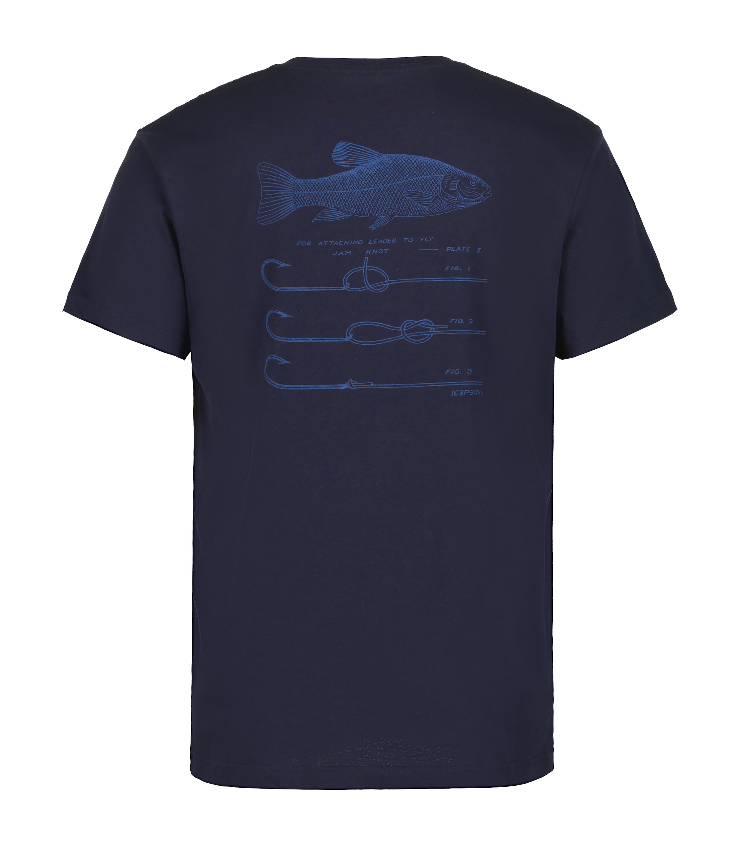 Icepeak T-Shirt »MOSBACH« mit Print, aus Baumwolle, klassischer T-Shirt-Schnitt