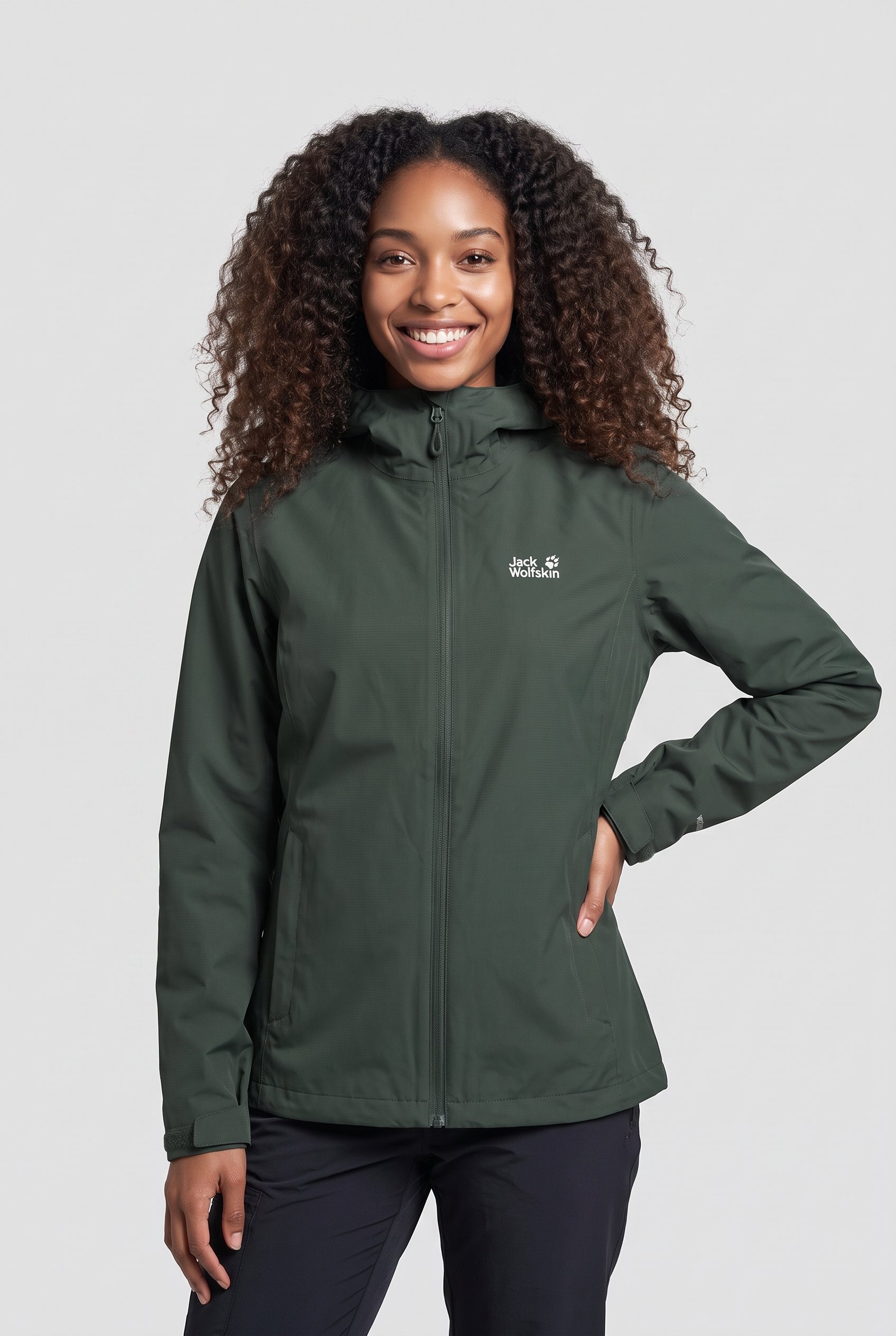 Jack Wolfskin Veste de pluie »OUTROVERT 2L JKT W« avec capuche avec capuche, étanche, respirant