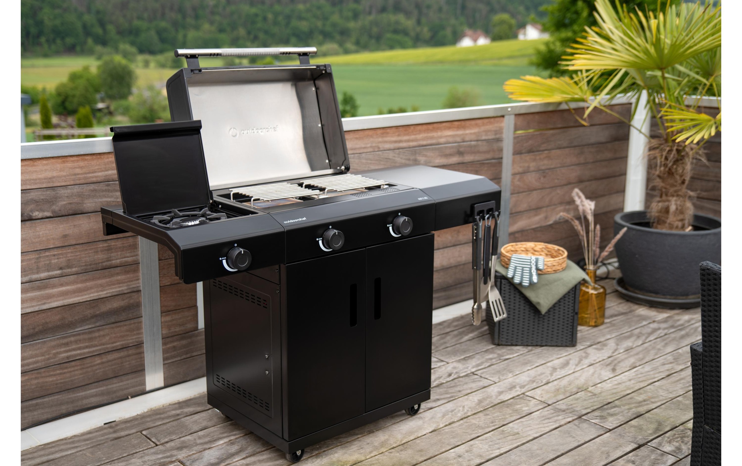 OUTDOORCHEF Barbecue à gaz »Heat C-265« Leistungsstarke Grillstation-Planchagrill