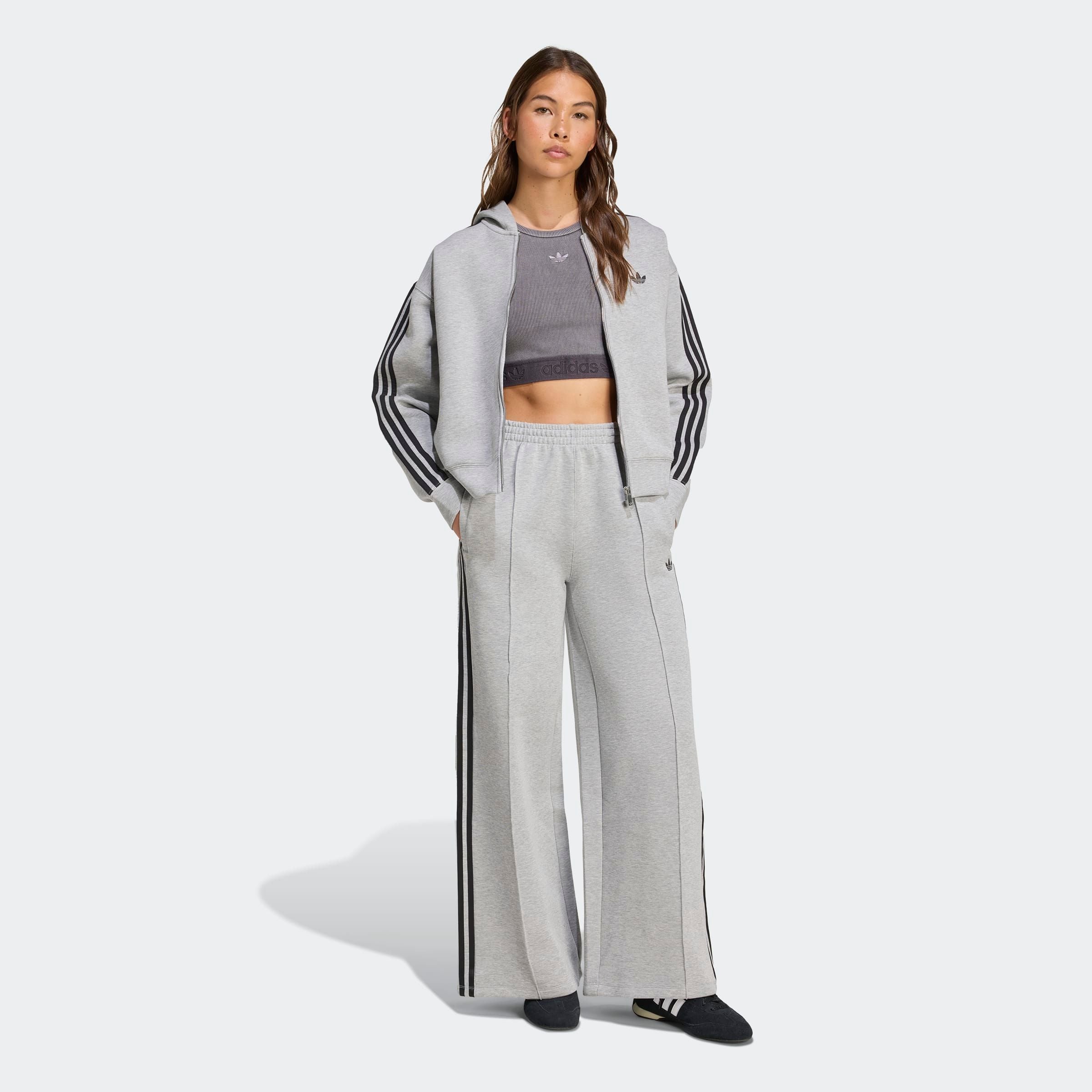 adidas Originals Veste sweat »SPACER 3S FZ« 1 cuis mit Kapuze, aus Baumwolle und Polyester, für Alltag