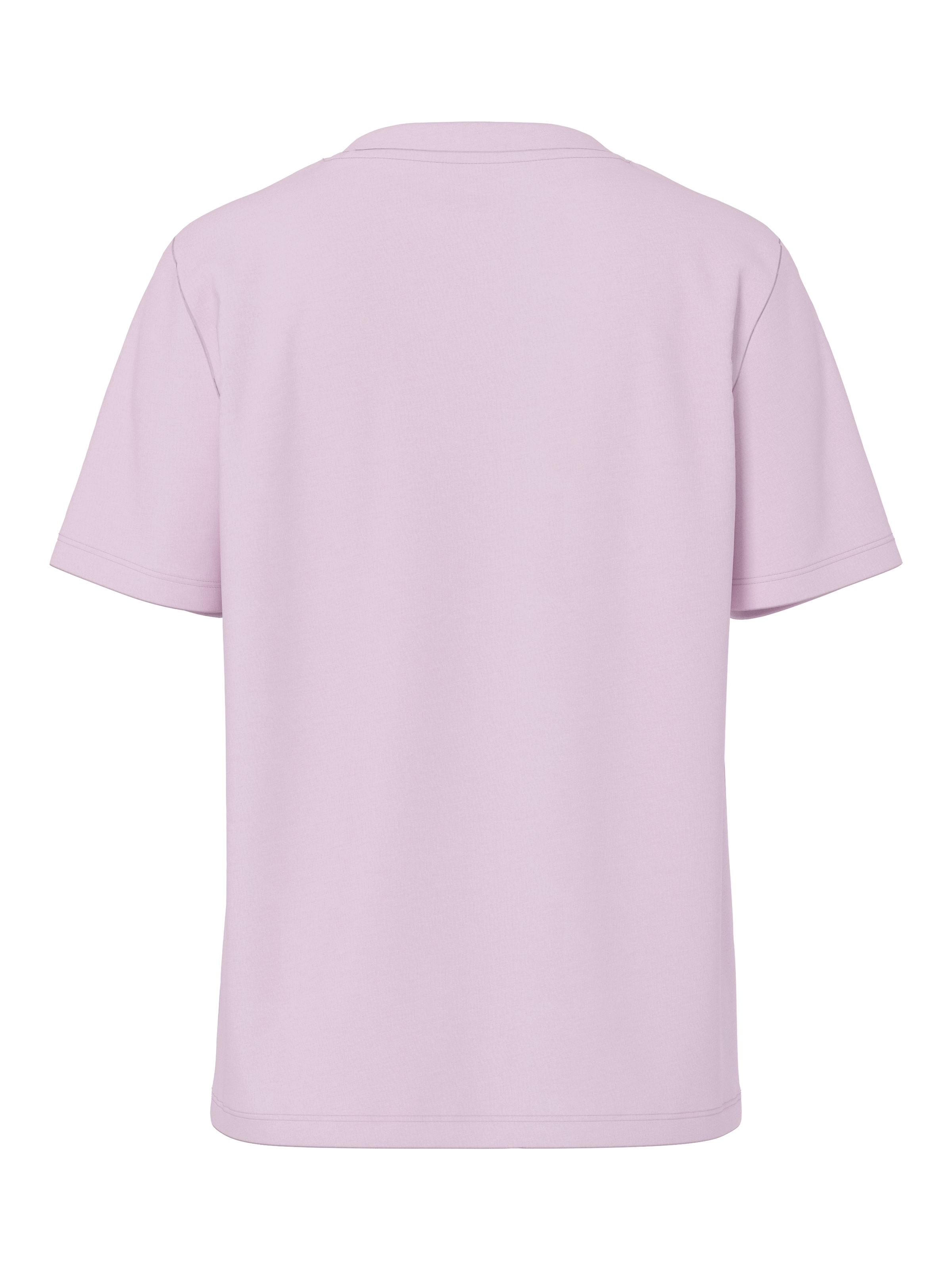 pieces Shirt à col rond »PCRIA SS SOLID TEE NOOS BC« coton, coupe régulière