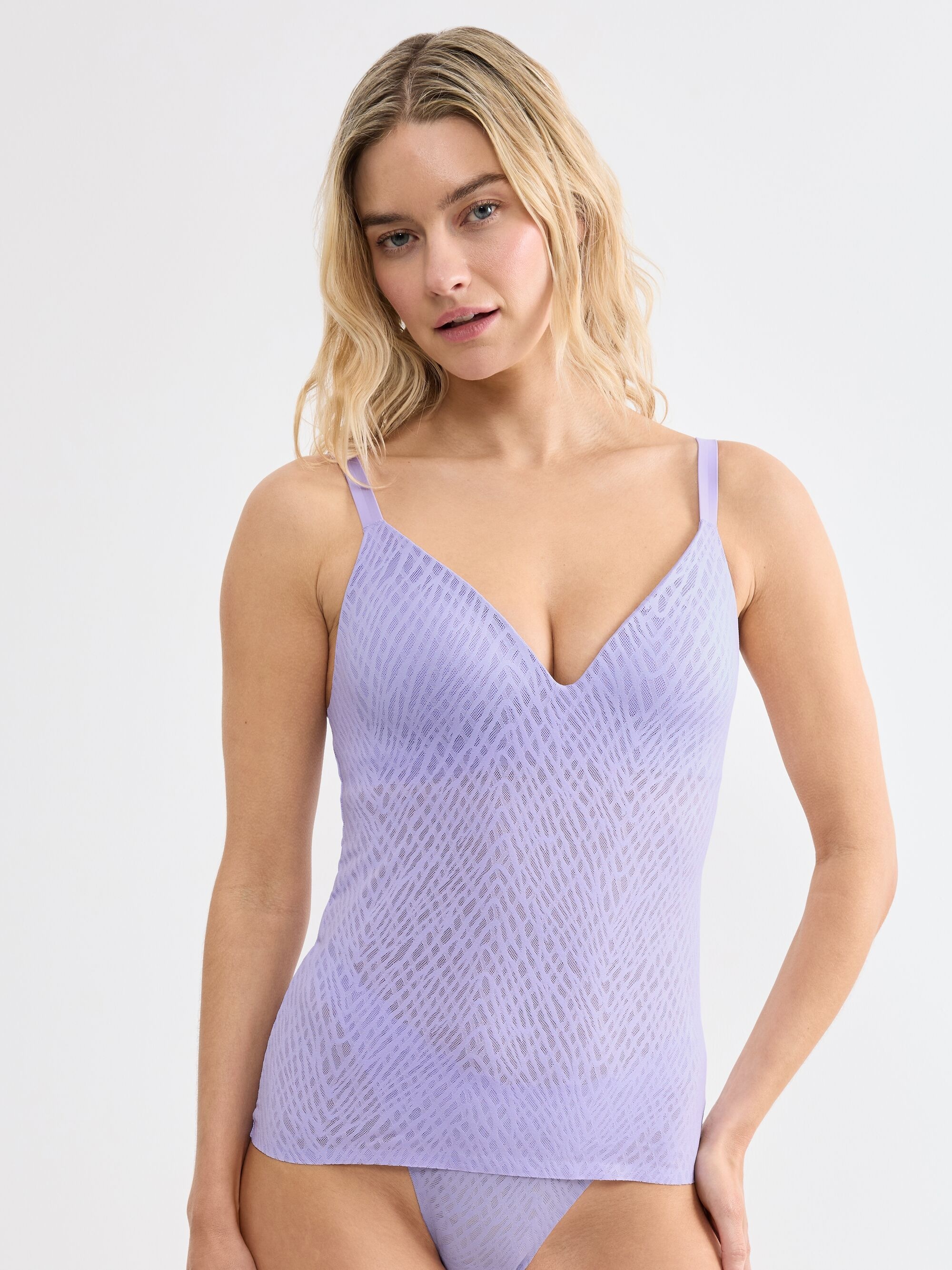 sloggi Chemise soutien-gorge »ZEROFeelBliss THE UP PushUpShirt« invisible avec effet dentelle
