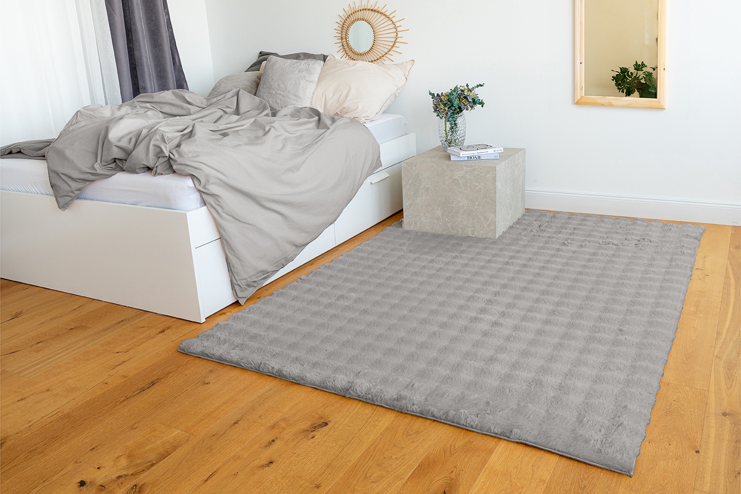 Padiro Tapis »Hailey 125« Rectangulaire 30 mm Höhe Softtouch