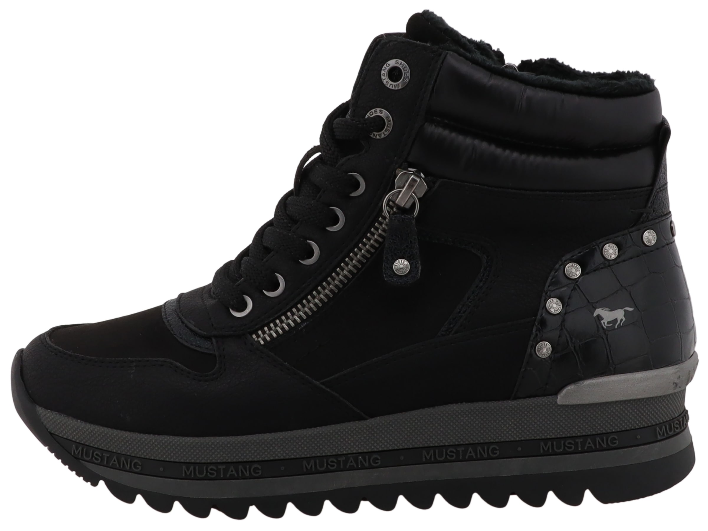 Mustang Shoes Bottes d'hiver »Urbana«  sneakers à plateforme, bottes d'hiver avec doublure chaude