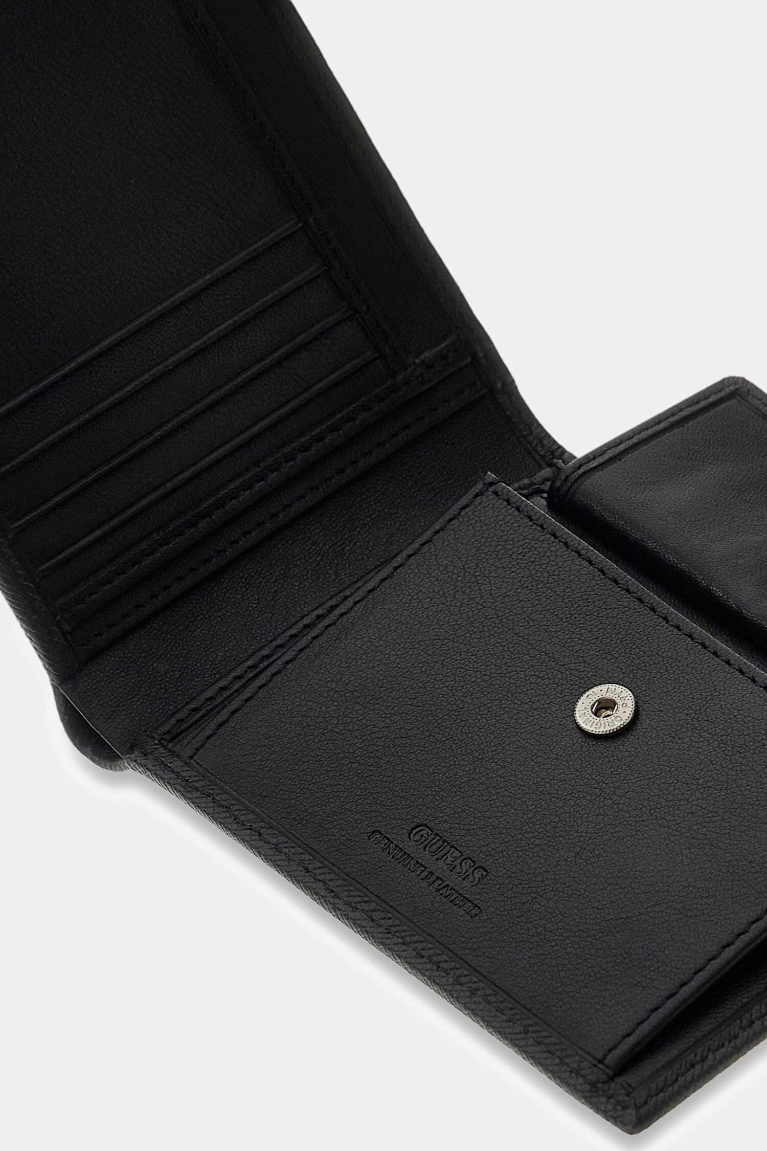 Guess Geldbörse »MILANO BIFOLD M« Herren Geldbeutel, Portemonnaie zum Klappen