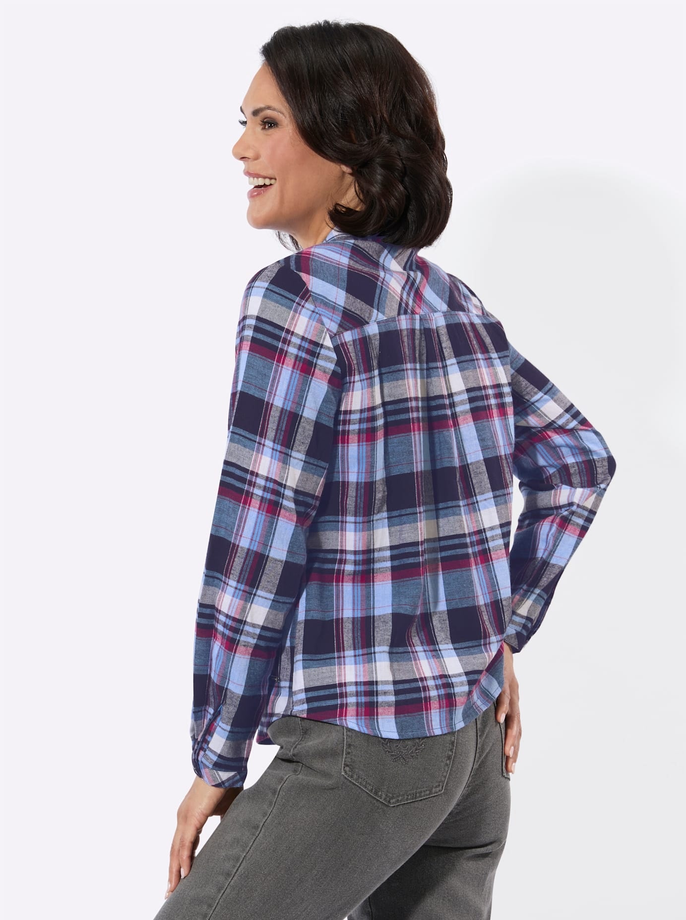 Casual Looks Blouse en flanelle