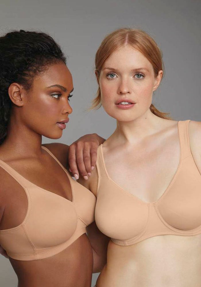 Rosa Faia Soutien-gorge à armatures »Twin« mit Bügel, verstellbare Träger, schlicht, atmungsaktiv,