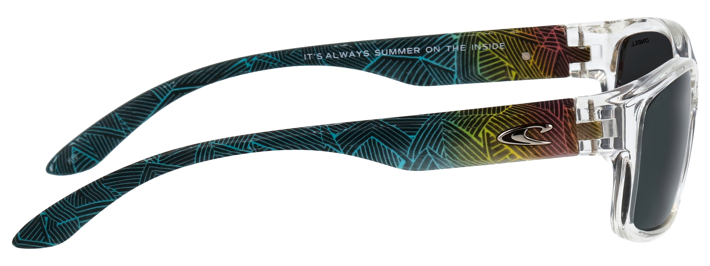 O'Neill Lunettes de soleil »Modell 966066« Form Karree/Eckig, Logoschriftzug auf Bügel, Injectionfassung