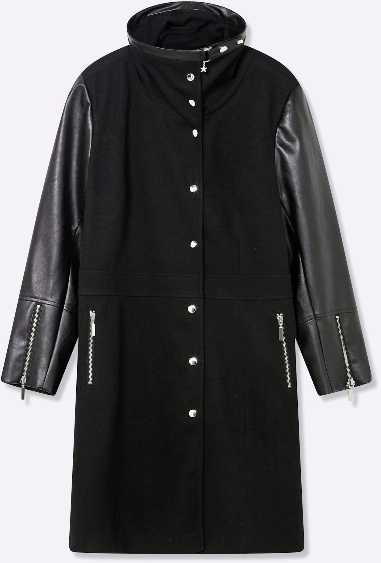 sheego by Joe Browns Outdoorjacke ohne Kapuze