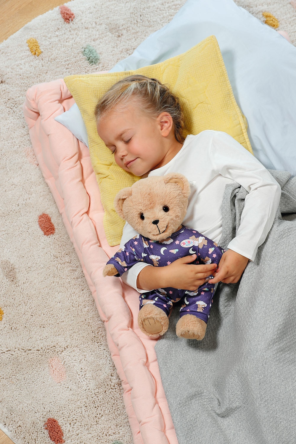 Baby Born Peluche »Teddy mit leuchtendem Schlafanzug«
