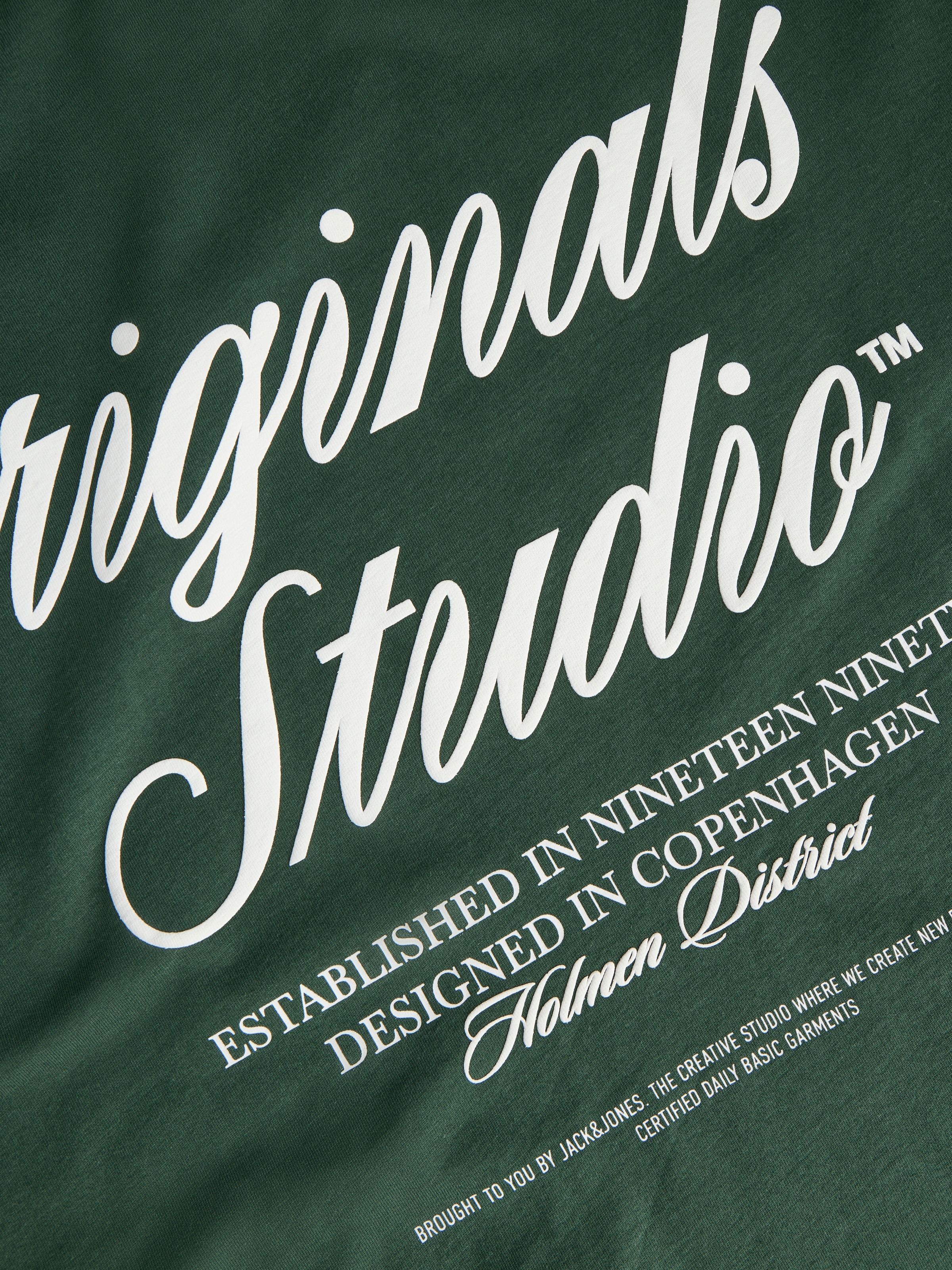 Jack & Jones PlusSize T-shirt à manches courtes »JORNORREBRO TYPO TEE SS CREW NECK  PLS« mit Schriftzug