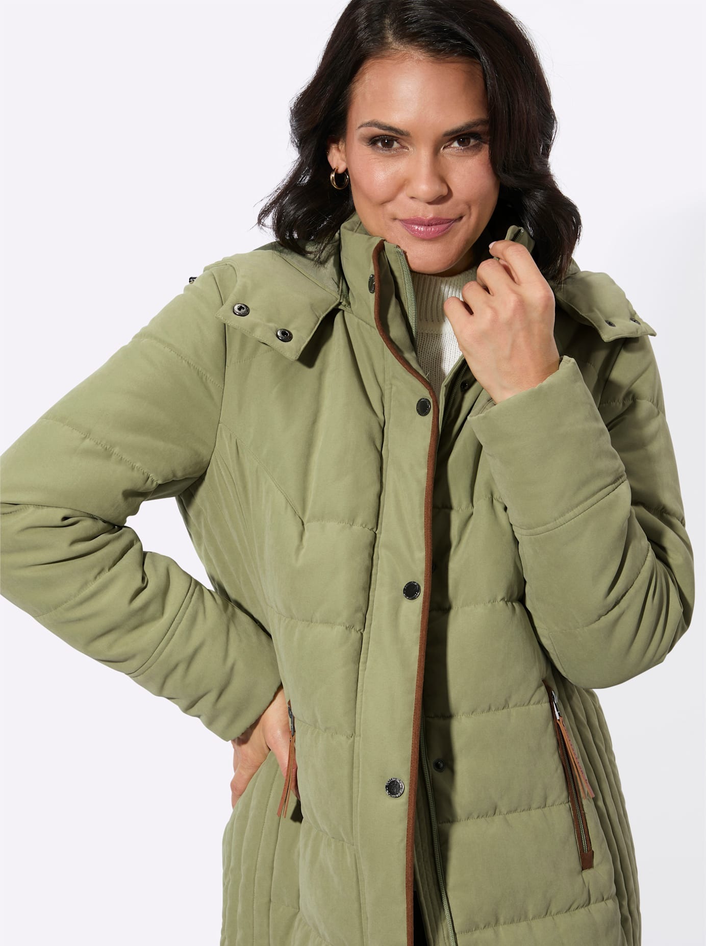 Casual Looks Veste matelassée mit Kapuze