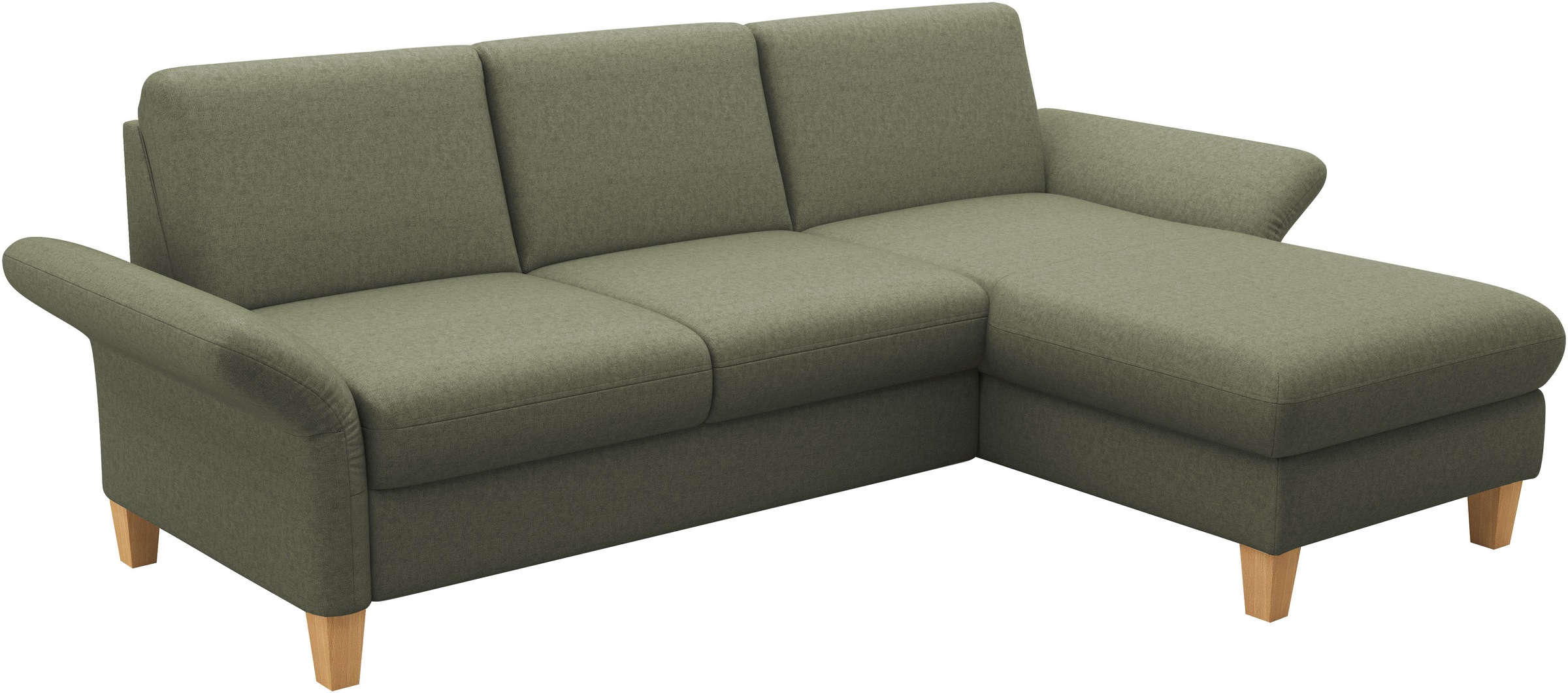 Home affaire Canapé d'angle »Rochelle, L-Form« wahlweise mit Armteilverstellung, Bettfunktion und Bettkasten