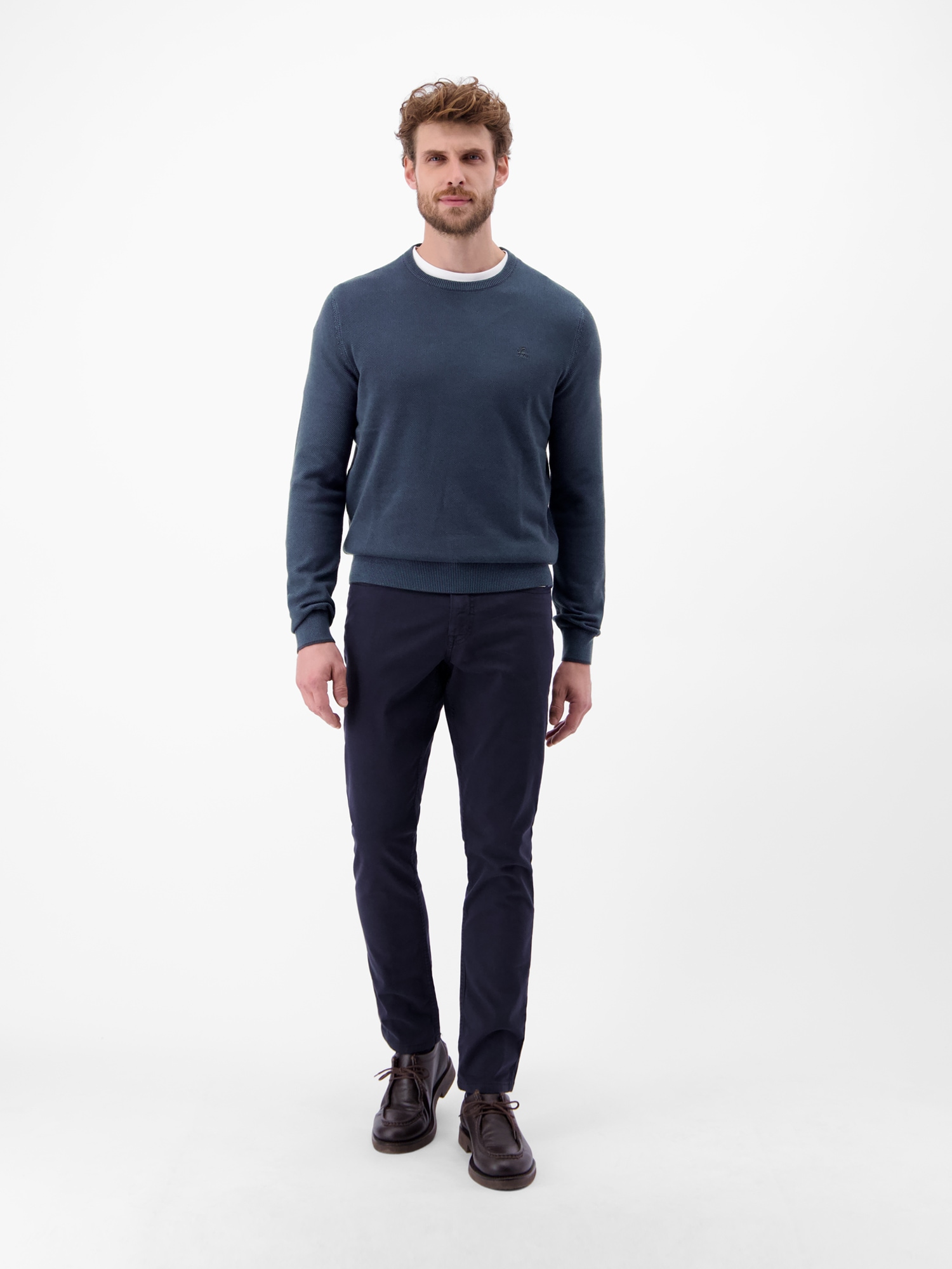 LERROS Strickpullover »Sportiver Strickpullover«