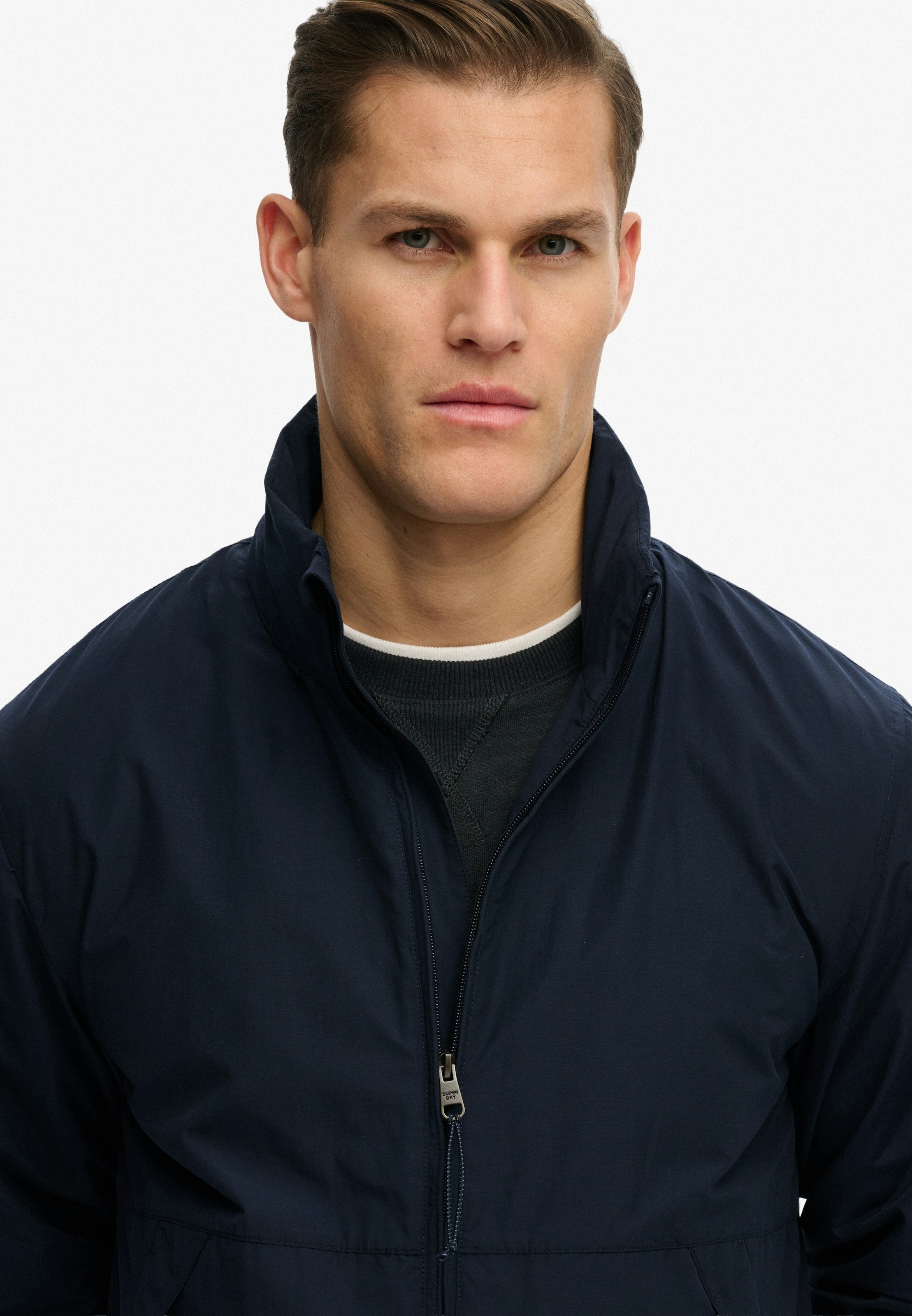 Superdry Parka »SPORTS JACKET« avec étiquette de marque, en polyester et fibre synthétique, coupe décontractée