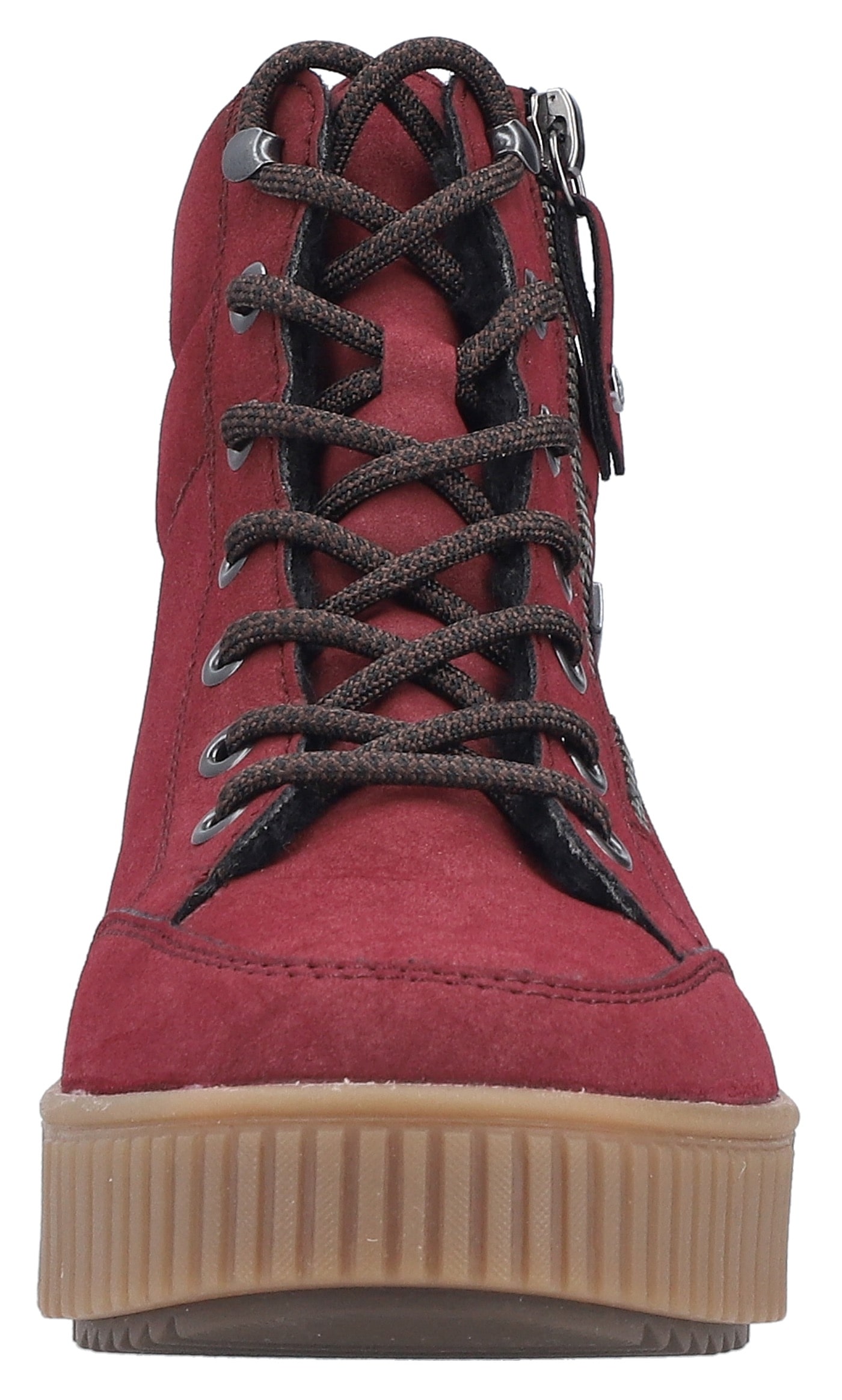 Rieker Bottes d'hiver  bottine à plateau, boots à lacets avec doublure chaude et équipement TEX