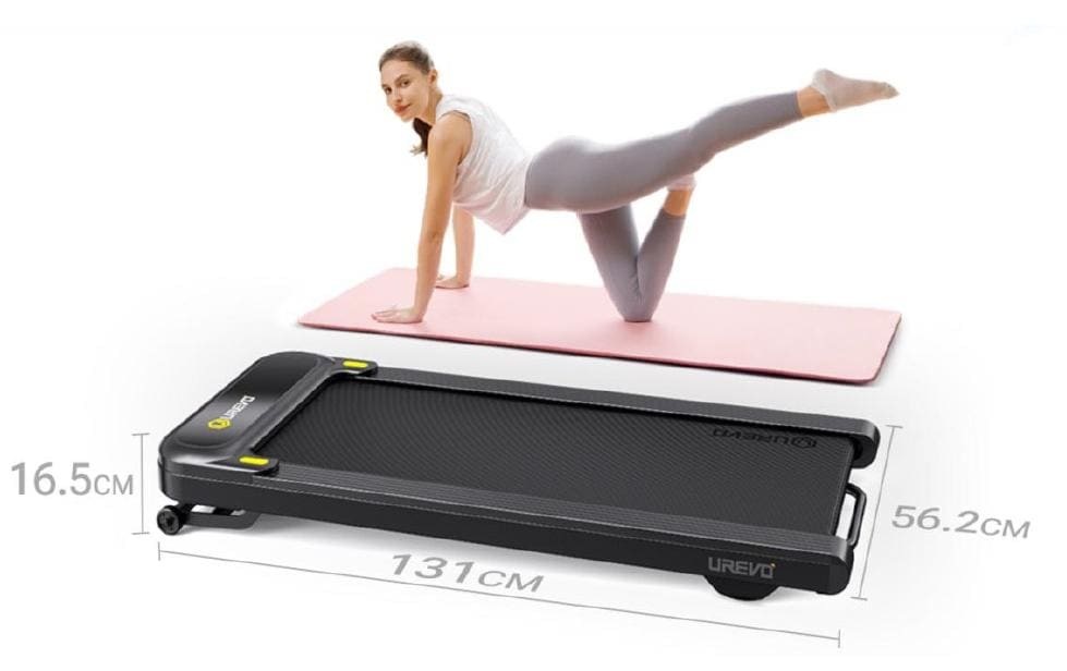   Laufband »Urevo Spacewalk 3S« Messwerte: Distanz, Geschwindigkeit, Kalorienverbrauch, Zeit