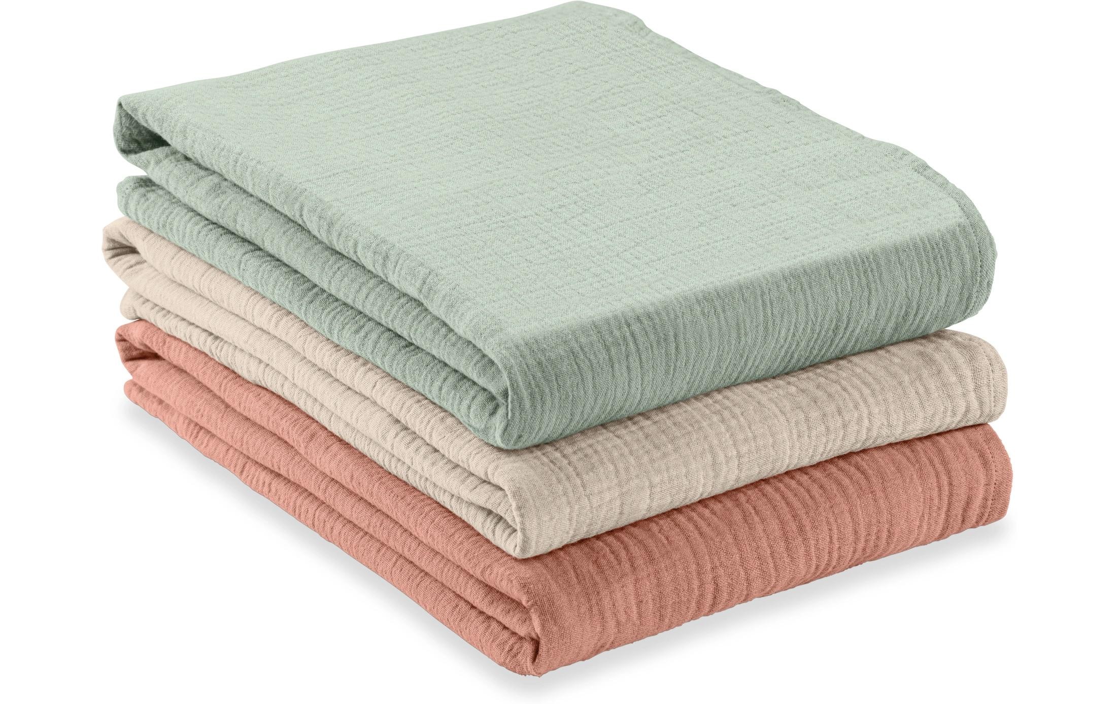Hauck Schnuffeltuch »Cuddle N Clean 3Set Sage-Beige-Cork« 3 tlg.