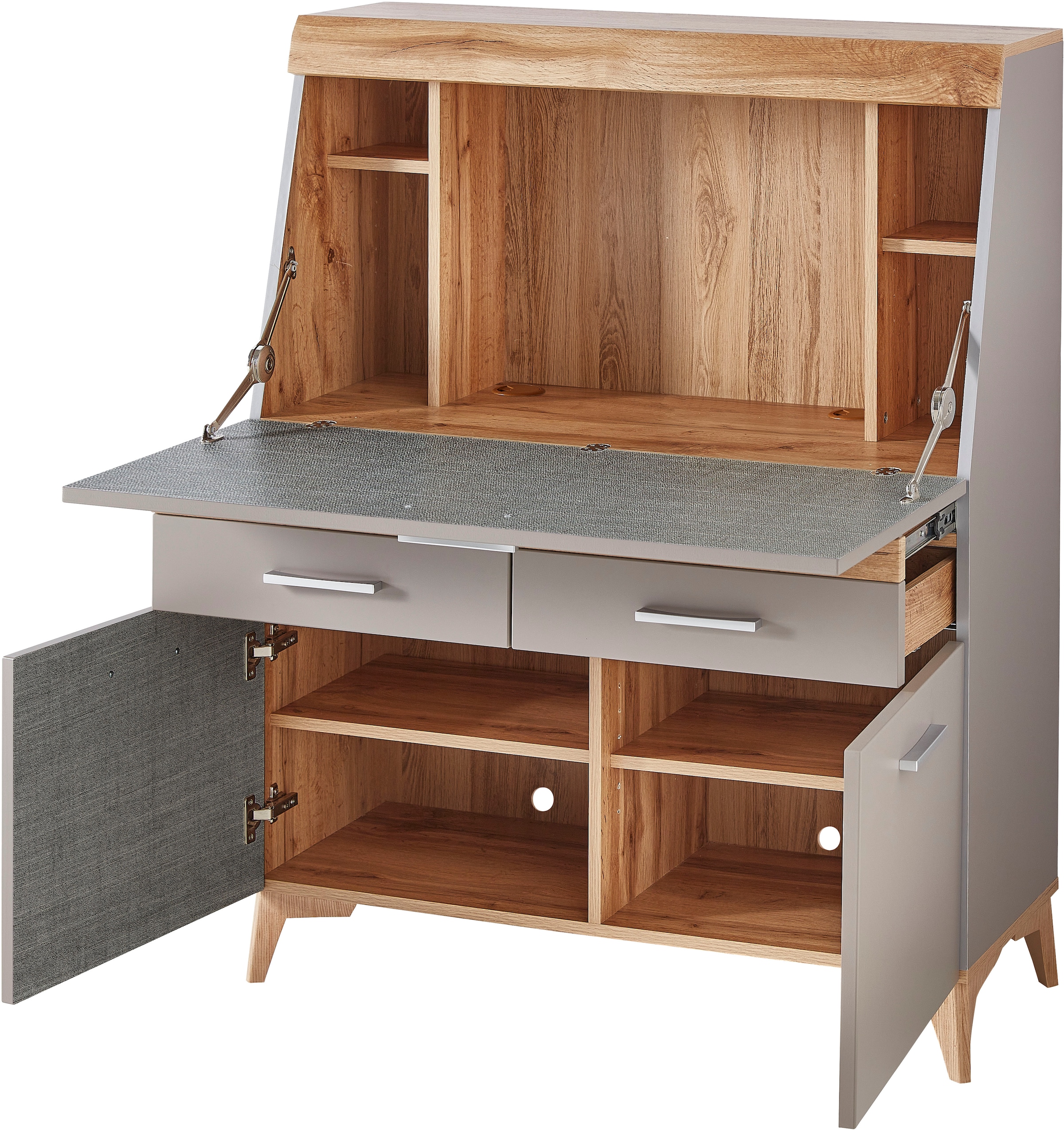 Innostyle Sekretär »SECRET« Stauraumschrank, mit Monitor-/Laptopfach, Soft-Close, Breite 98 cm