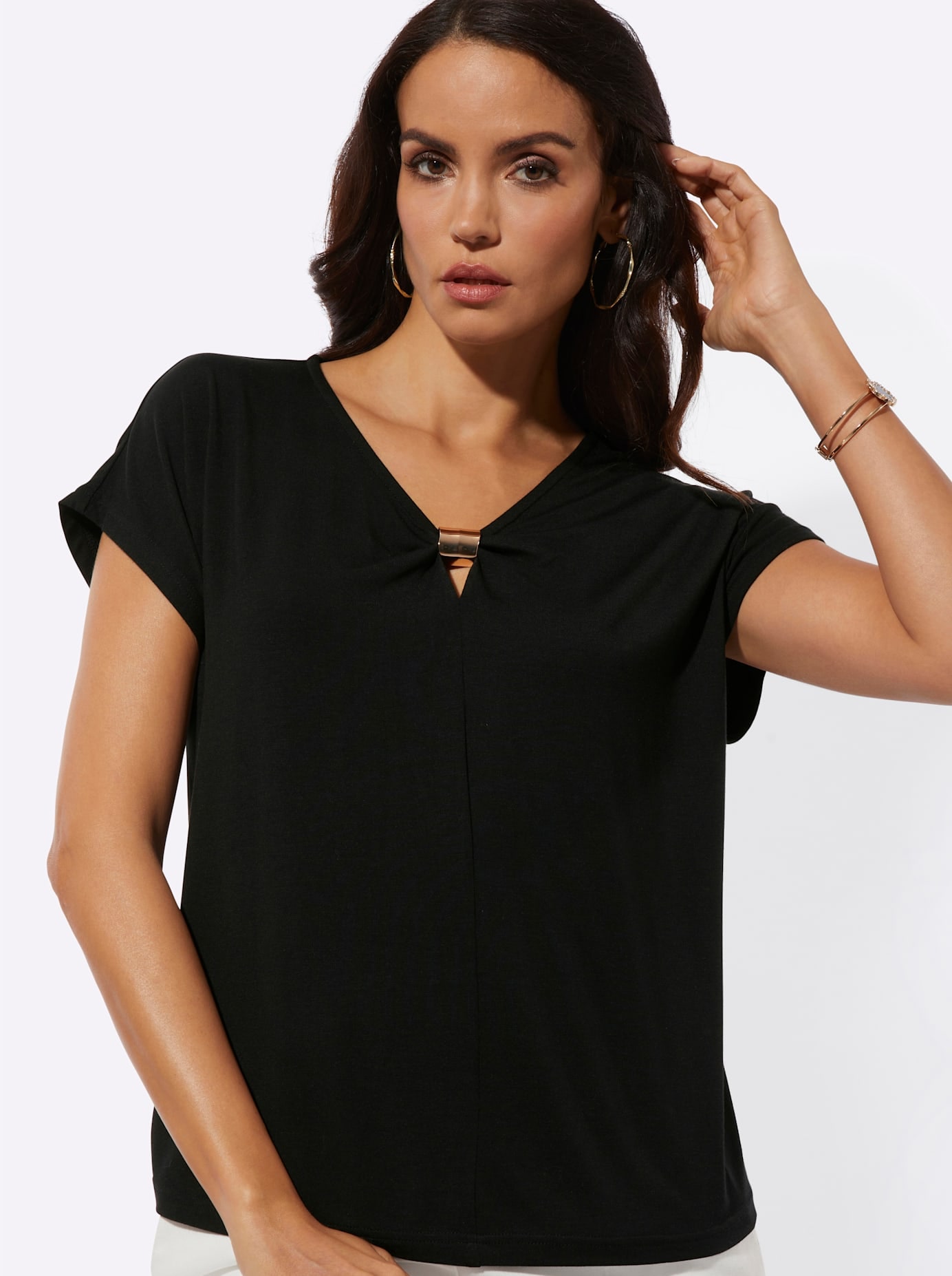 creation L T-shirt en V »Shirt« 1 pièces