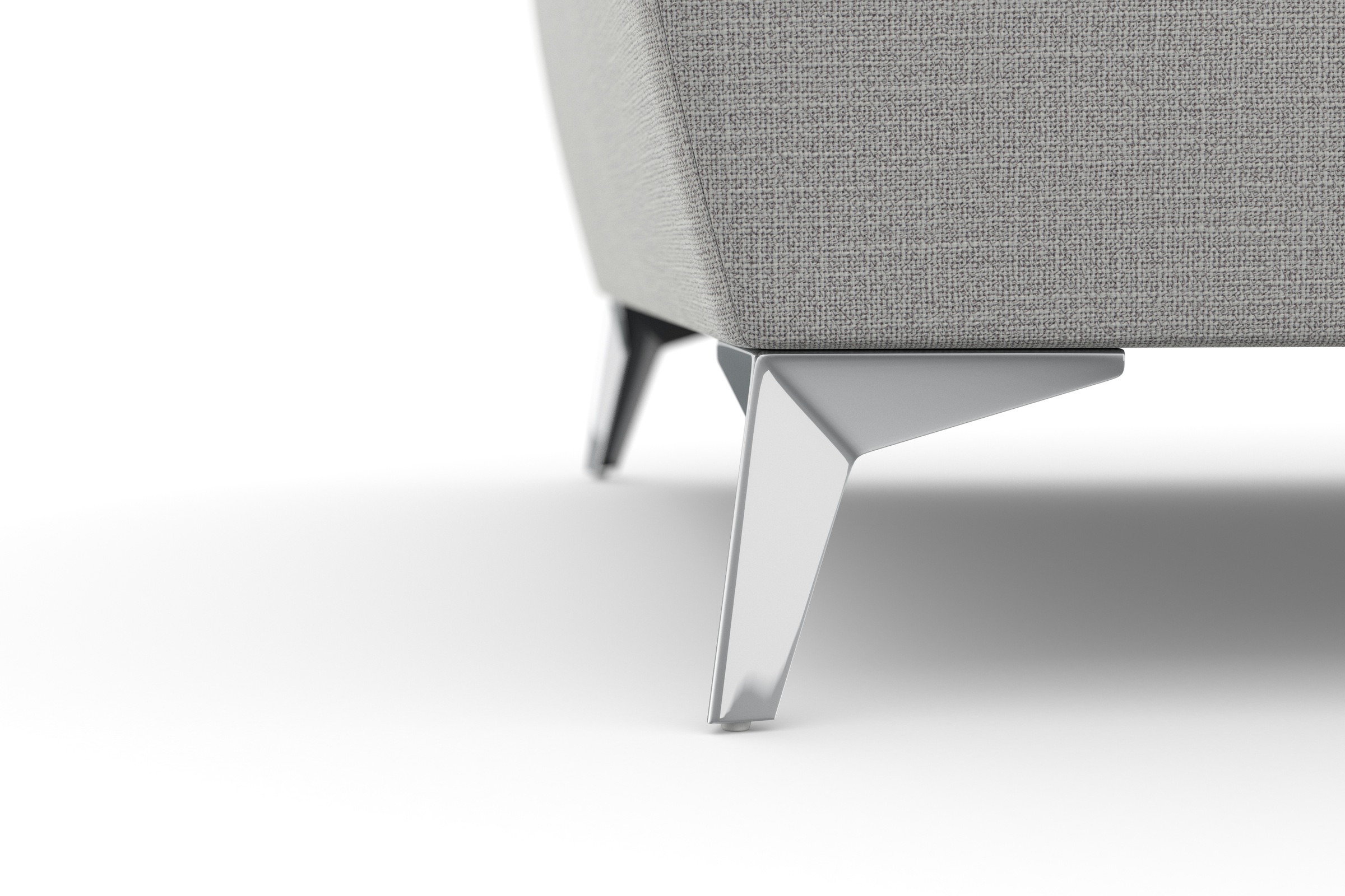 sit&more 2,5-Sitzer »Latigo« mit hochwertigen Metallfüssen
