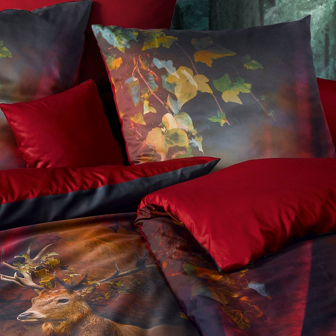 fleuresse Linge de lit réversible »Bed Art S 3759« 3 cuis Mako Satin, Baumwolle, in Gr. 135x200, 155x220, 200x200cm