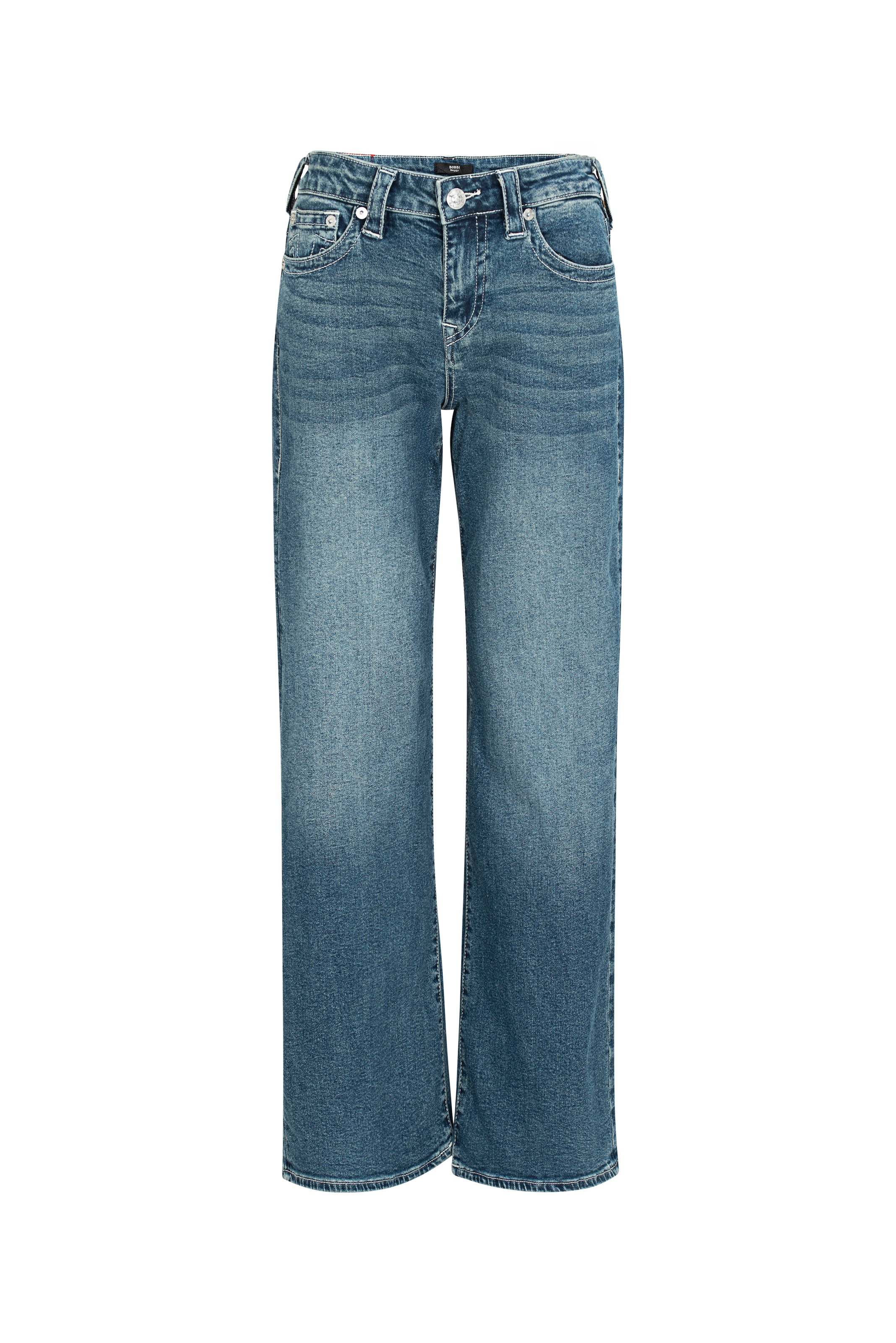 True Religion Loose-fit-Jeans »BOBBI BAGGY JEAN« Baumwollmischung, loose fit, regular waist