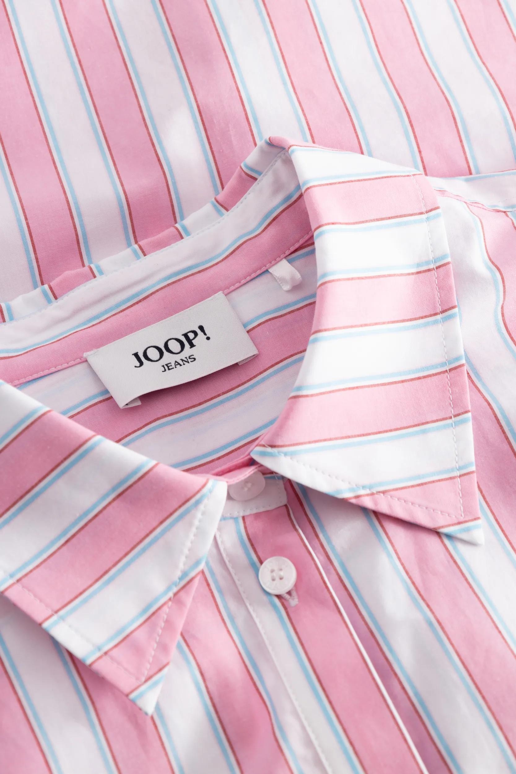 JOOP! Robe chemisier »Dua« Poche poitrine ligne classique en H, design rayé