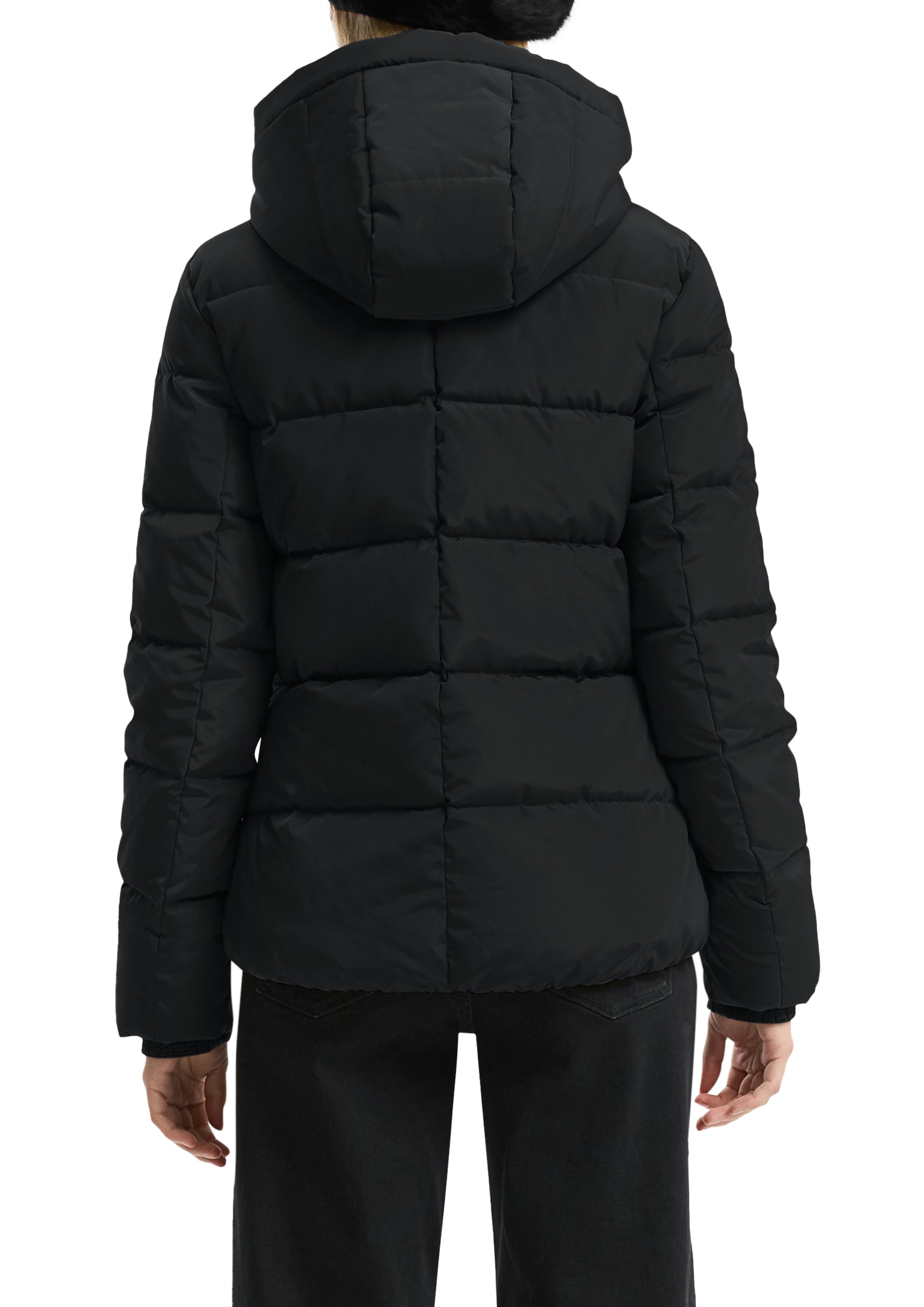 QS Steppjacke mit Kapuze mit Kapuze