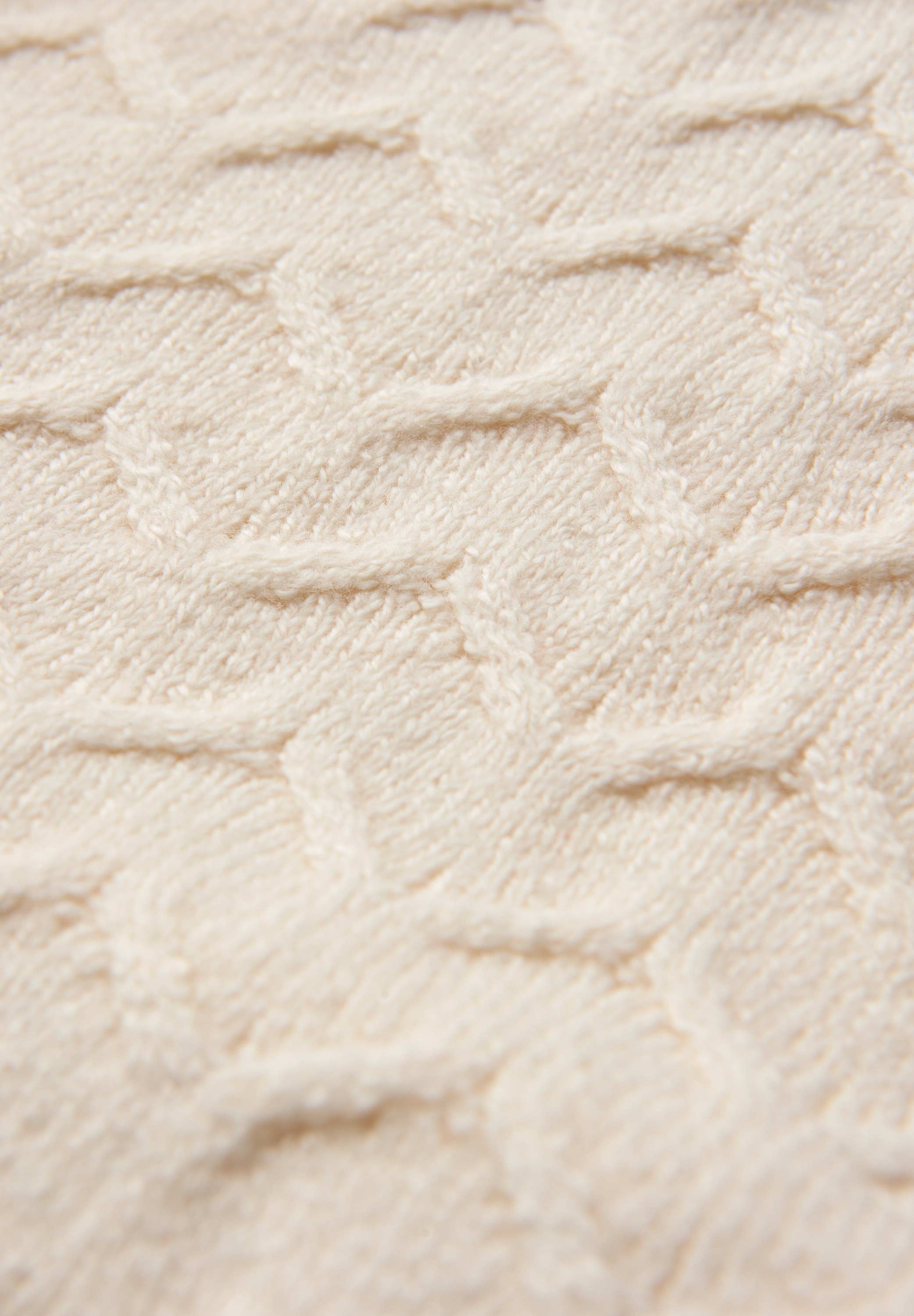 STREET ONE Pull à col rond mit Strukturmuster