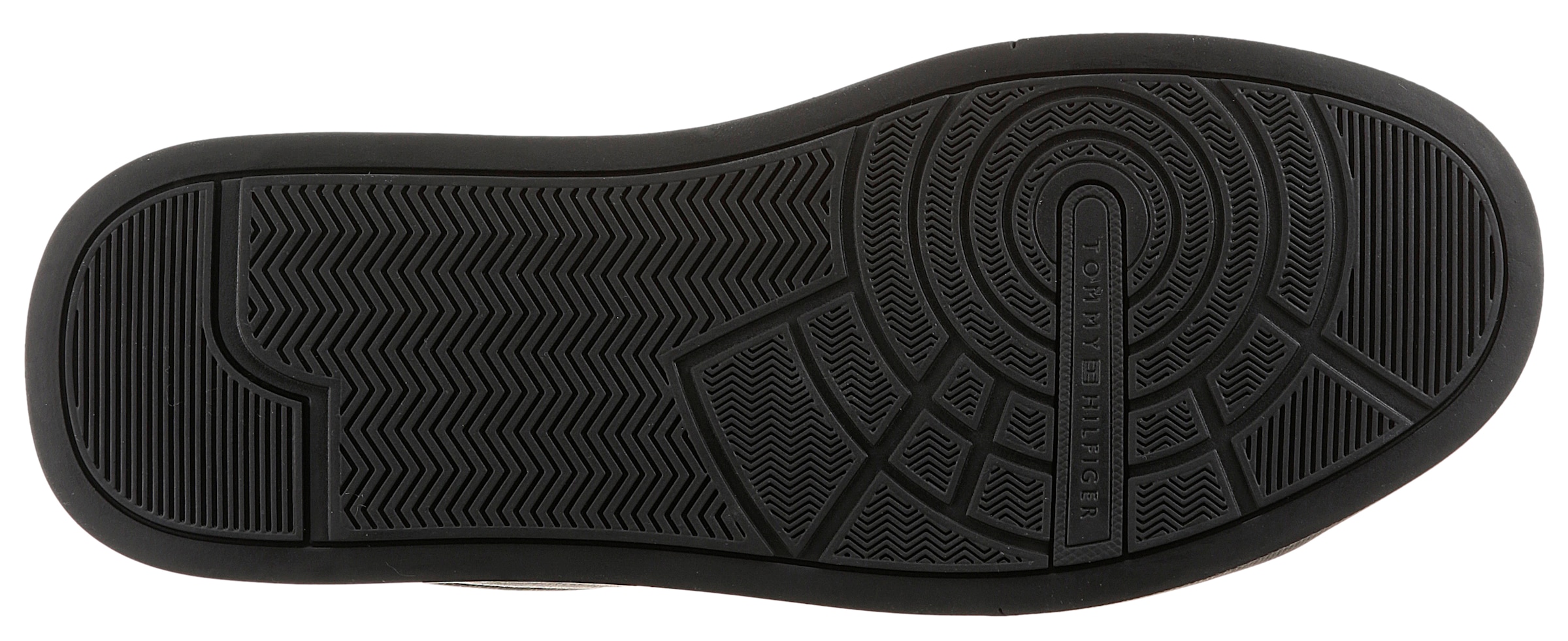 Tommy Hilfiger Sneaker »TH COURT LTH DETAIL ESS«  , Freizeitschuh, Halbschuh, Schnürschuh mit seitlichem Logoschriftzug